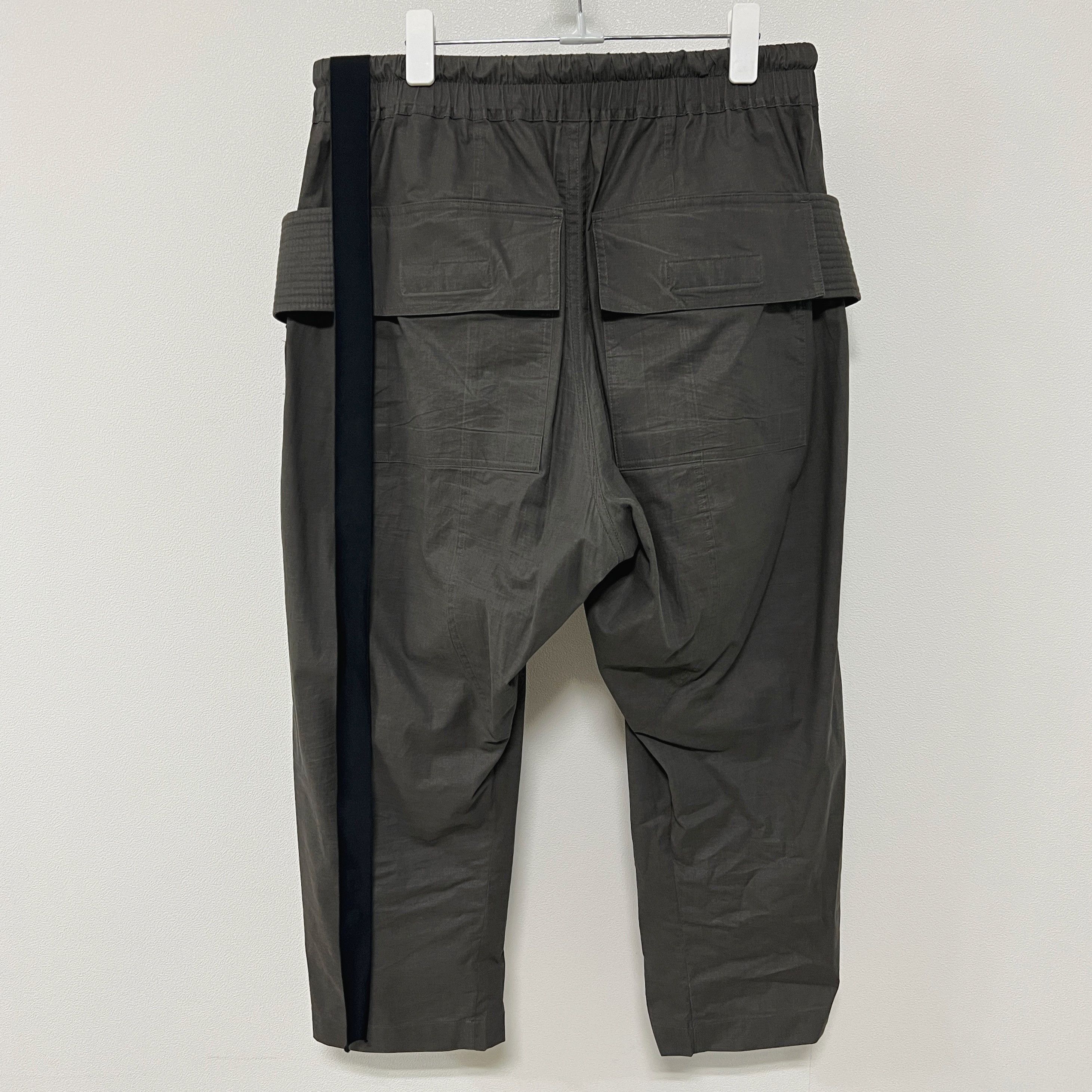 Rick Owens Rick Owens SS22 DRKSHDW Creatch Cargo Cropped Pants DarkDust Size US 36 / EU 52 - 3 Thumbnail