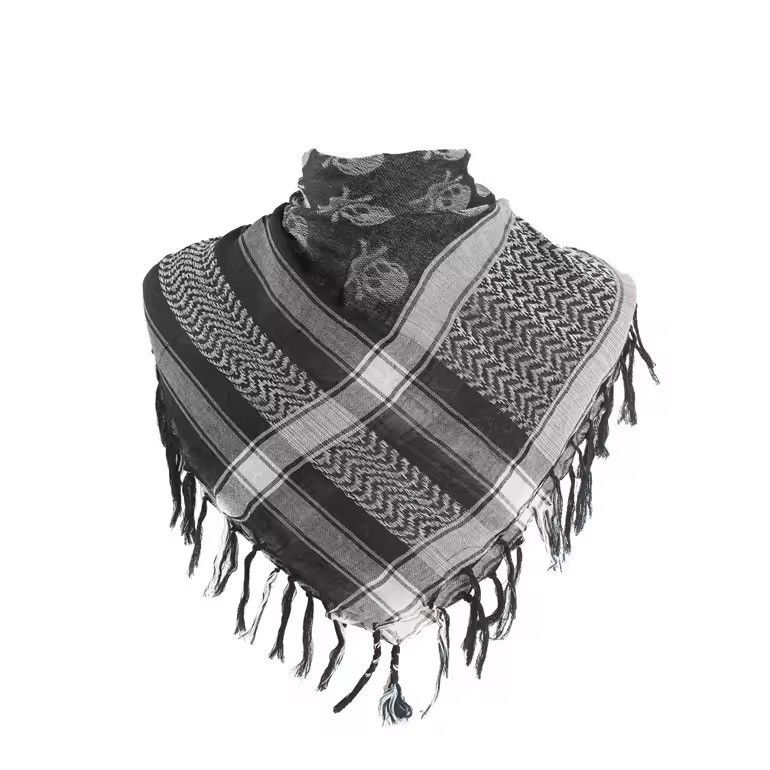 Other SKULL Pattern Shemagh Scarf Size ONE SIZE - 2 Thumbnail