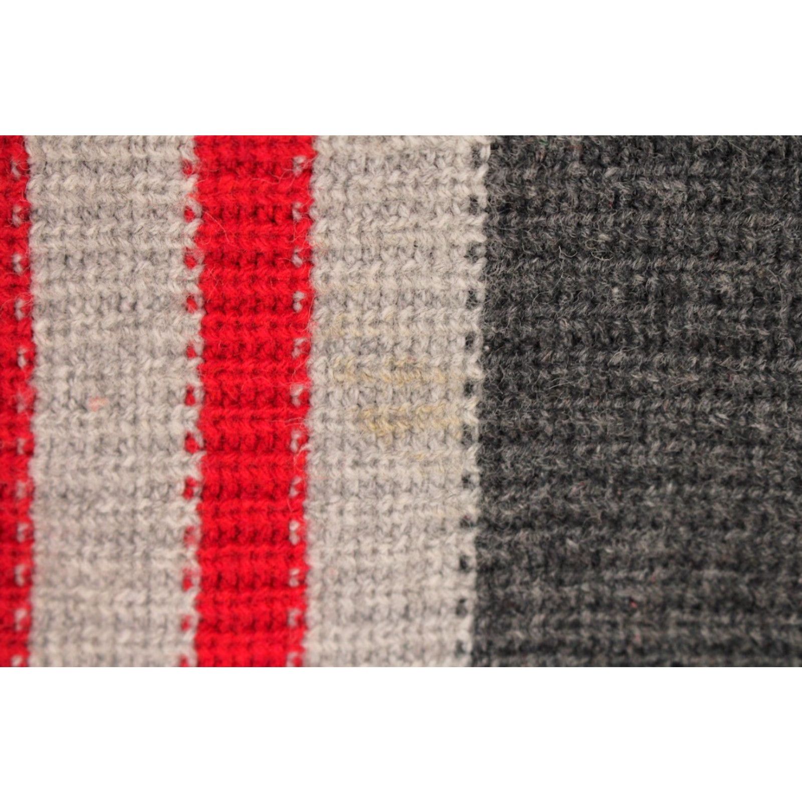 Vintage VTG Campus 60s Cardigan Mens M Grey Red Striped Acrylic Sweater 1960s Vintage Cardigan Men's Grey Red Striped Acrylic Sweater Size US M / EU 48-50 / 2 - 5 Thumbnail