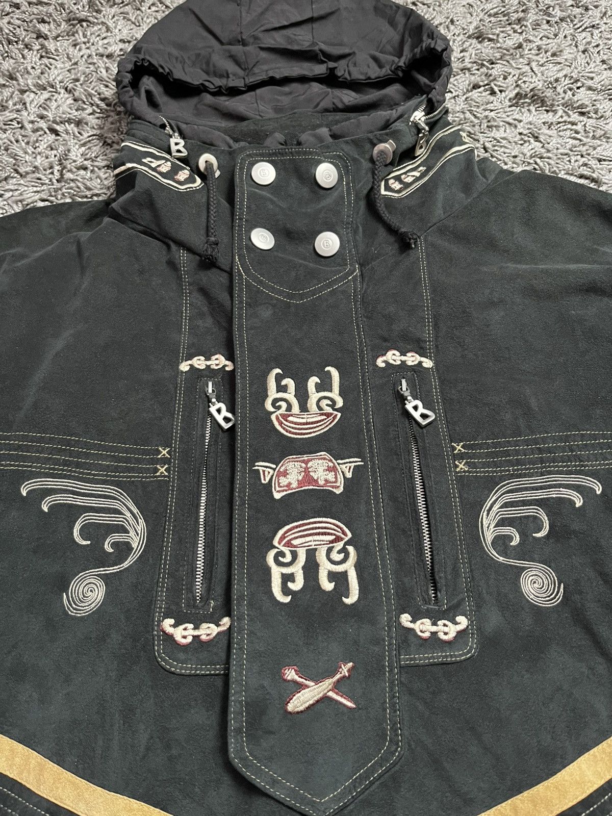 Bogner Archive Bogner x Goan Thylmann Tribal Embroidered Anorak Size US L / EU 52-54 / 3 - 3 Thumbnail
