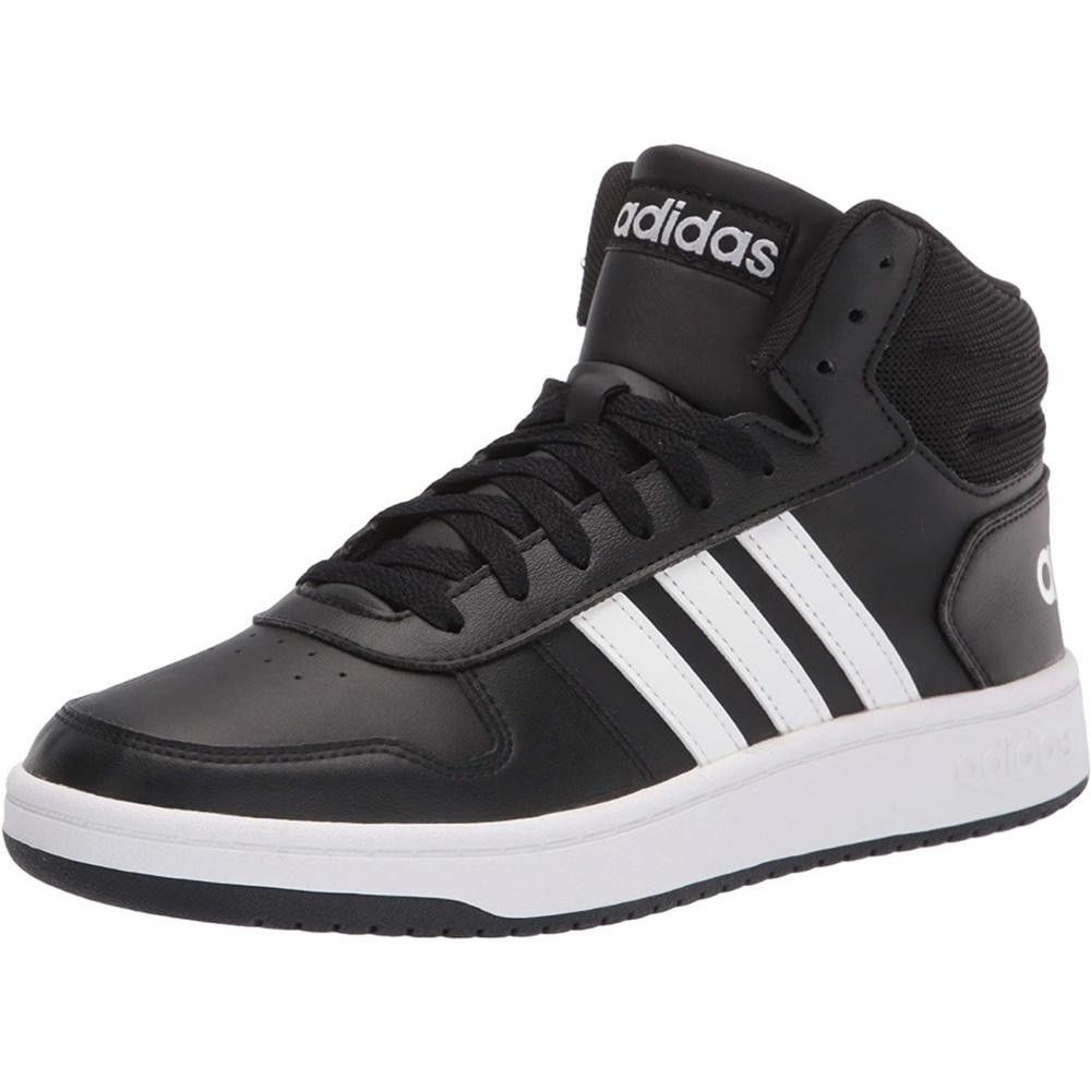 Adidas adidas l NWT Hoops 2.0 Mid Top Black Sneaker Size 7M/8W Size US 7 / EU 40 - 11 Thumbnail