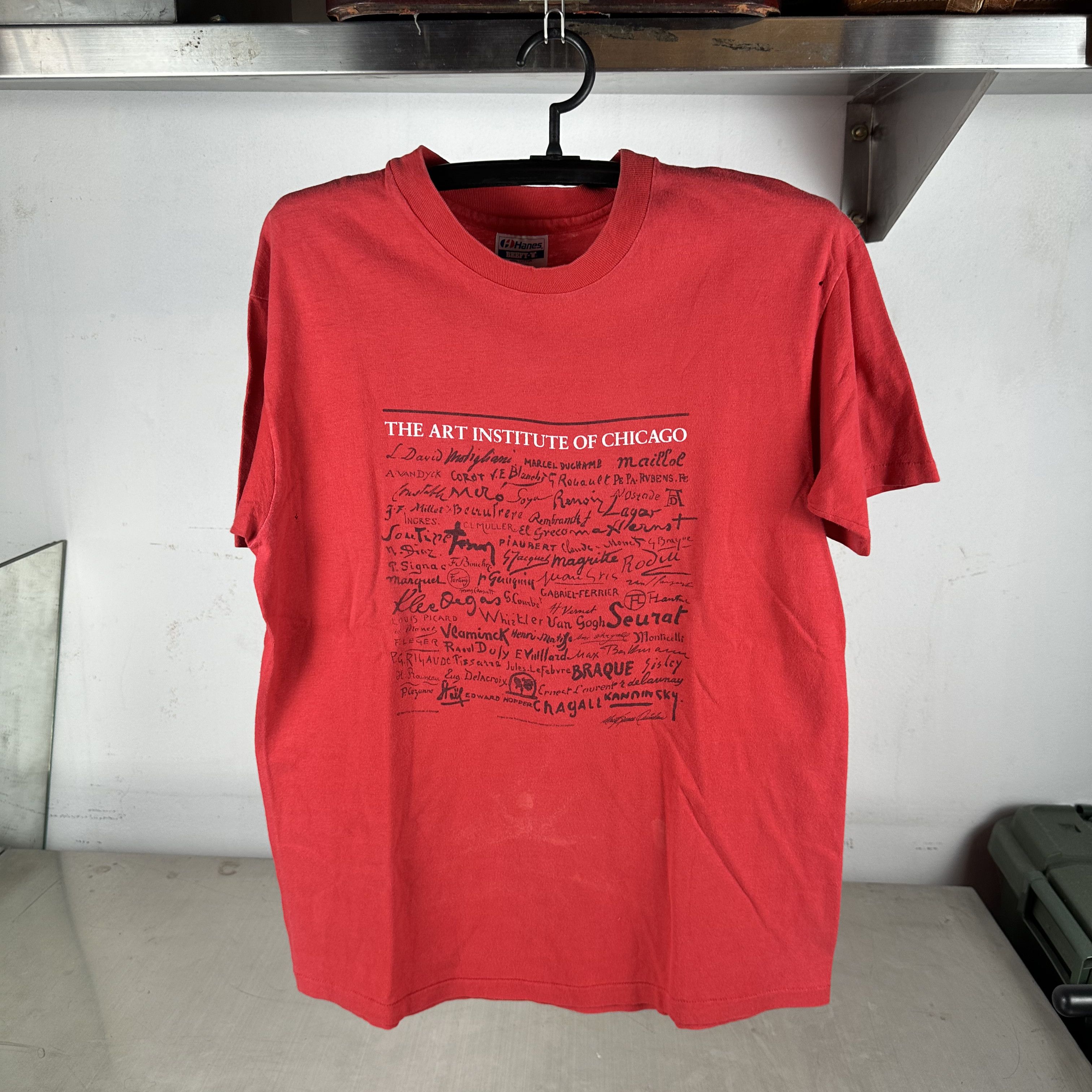 Vintage 1984 The Art Institute of Chicago Single Stitch T-Shirt Size US L / EU 52-54 / 3 - 1 Thumbnail