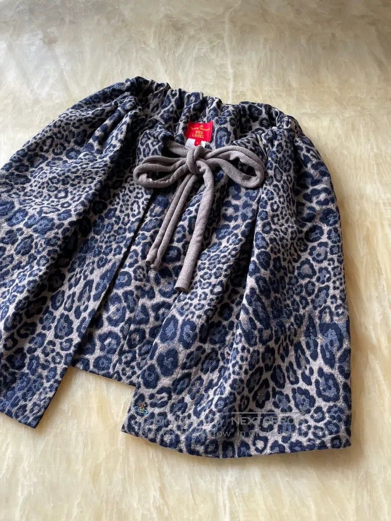 Vivienne Westwood Vivienne Westwood Leopard print shawl Size S / US 4 / IT 40 - 1 Thumbnail