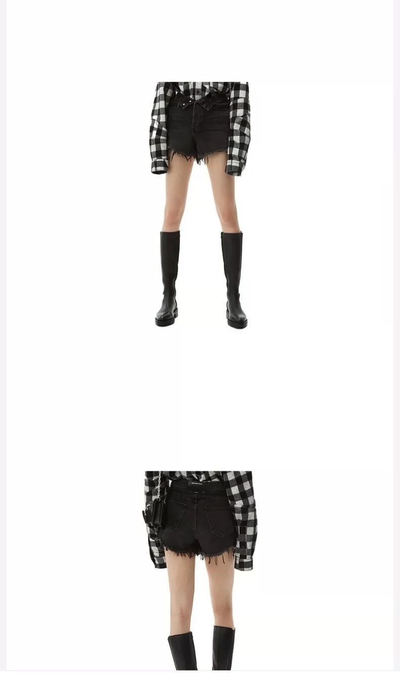 Alexander Wang Alexander Wang High-Waist Denim Shorts- Size 24" / US 00 / IT 34 - 2 Thumbnail
