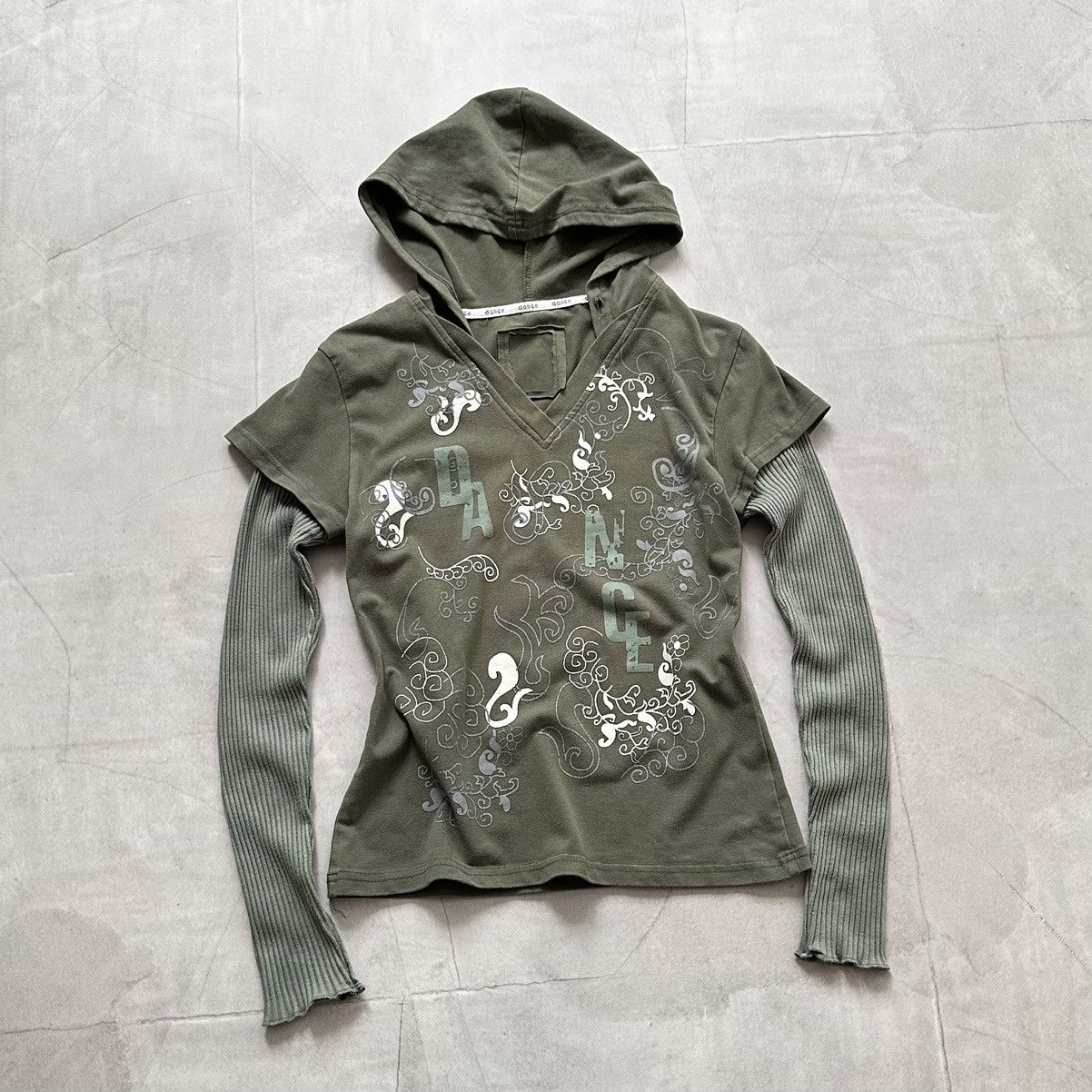 Hysteric Glamour Cute Floral Tribal Long Sleeve Hoodie Hysteric Glamour Vibe Size M / US 6-8 / IT 42-44 - 1 Thumbnail