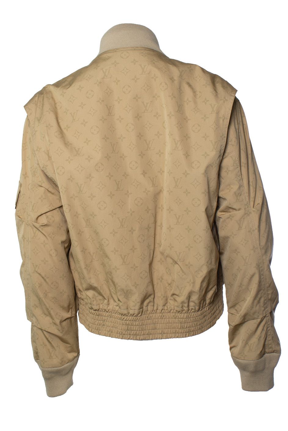 Louis Vuitton Louis Vuitton, Beige monogram bomber Size S / US 4 / IT 40 - 3 Thumbnail