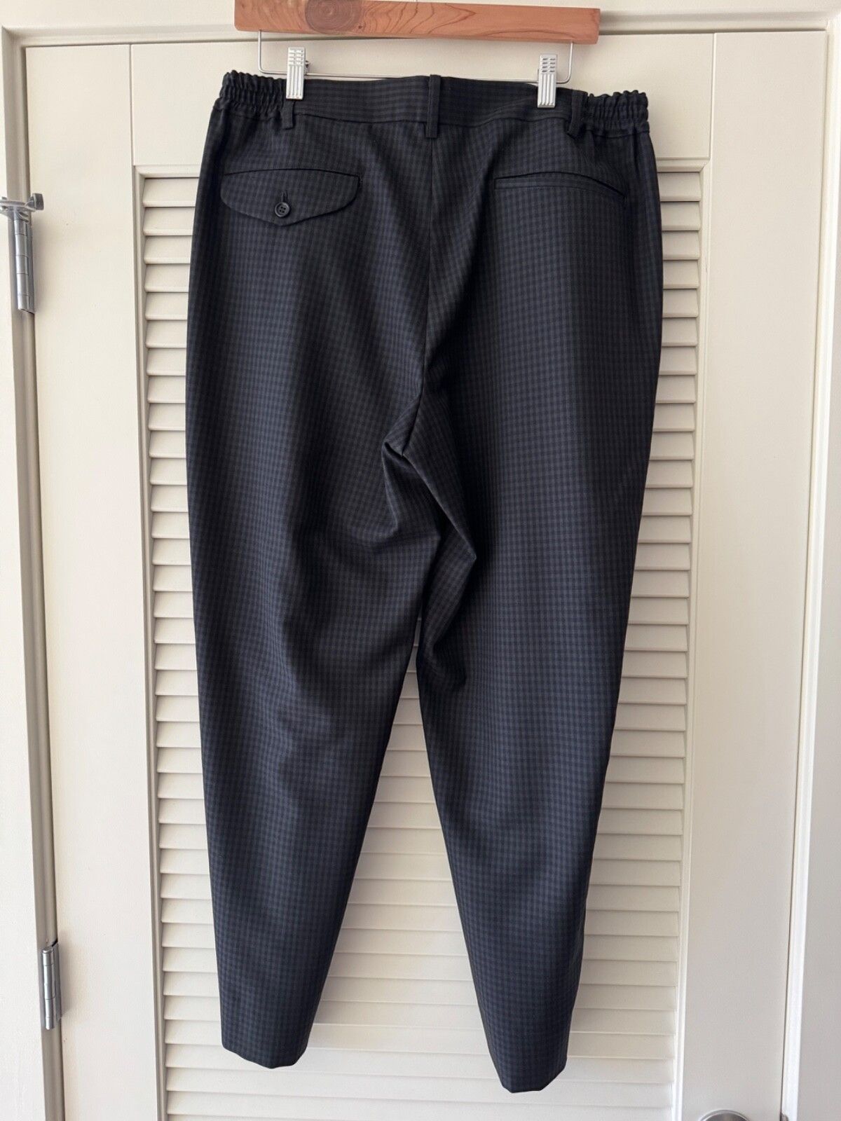 Comme des Garcons Homme Deux COMME DES GARÇONS HOMME DEUX Navy/Gray Trousers L Size US 36 / EU 52 - 4 Thumbnail