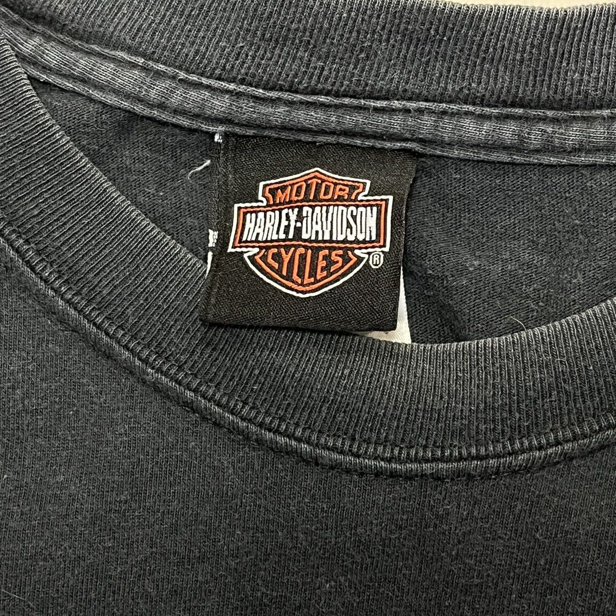 Harley Davidson Vintage Y2K Harley Davidson Barrigada Guam TShirt Size US L / EU 52-54 / 3 - 14 Thumbnail