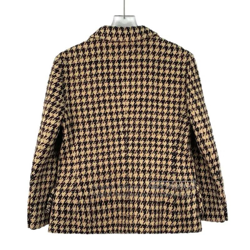 Dior Dior Brown Houndstooth Women's Jacket . Size S / US 4 / IT 40 - 2 Thumbnail