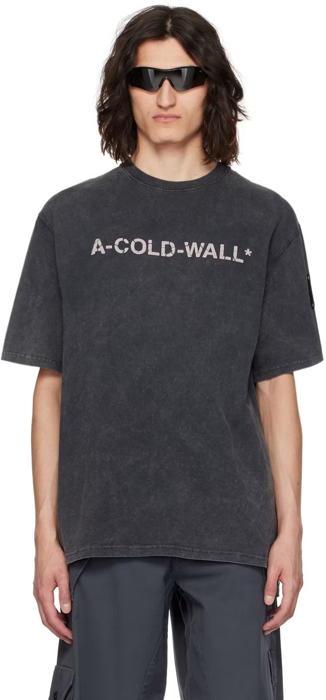 A-COLD-WALL* × Samuel Ross A-COLD-WALL* Gray Overdye T-Shirt Size US S / EU 44-46 / 1 - 1 Thumbnail