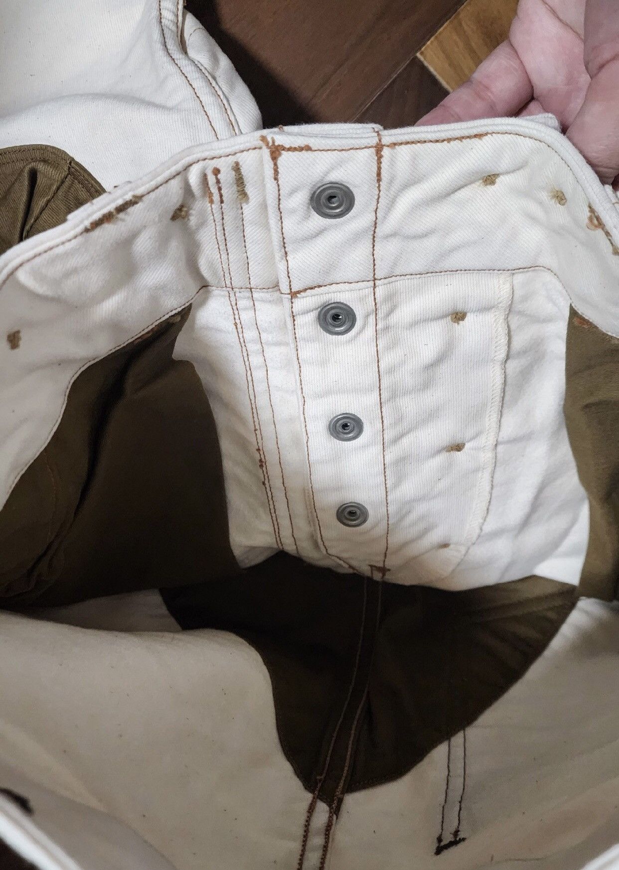 Freewheelers Freewheelers S-3 FLYING TROUSERS duty twill flight pants Size US 30 / EU 46 - 7 Thumbnail