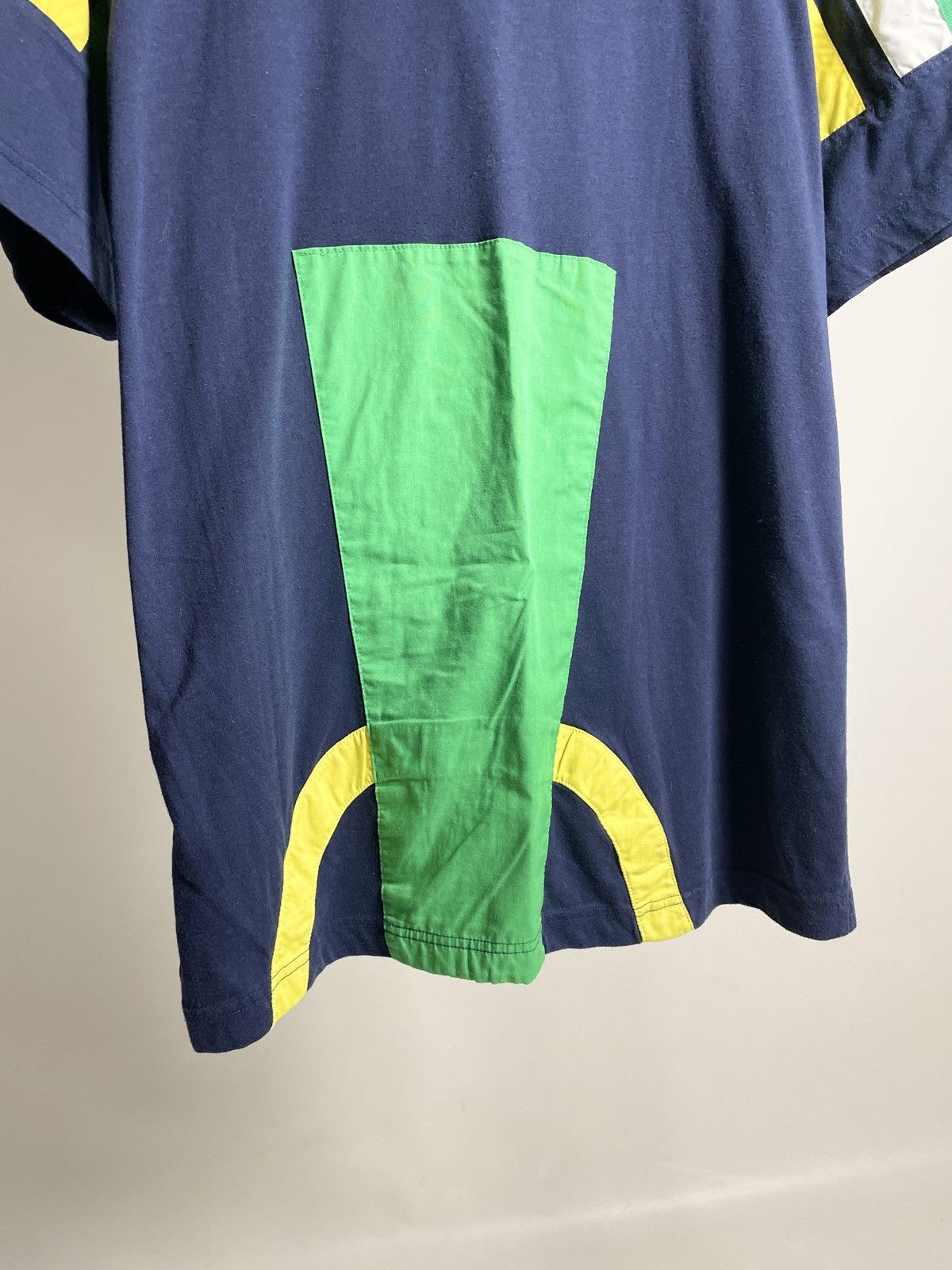 Adidas × Vintage 🦖VINTAGE 🦖 Adidas Brasil Striped Blue Jersey eqt Tee shirt Size US L / EU 52-54 / 3 - 9 Thumbnail