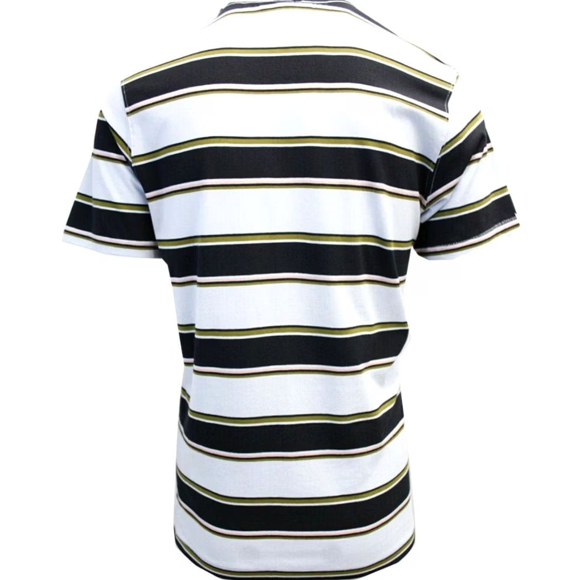 Volcom Volcom Men's Pale Blue Laney Crew S/S T-Shirts S06 (S) | Volcom Shirt, Short Sleeve, Logo, Striped, 60% Cotton 40% Polyester, Vintage No Size US S / EU 44-46 / 1 - 3 Thumbnail