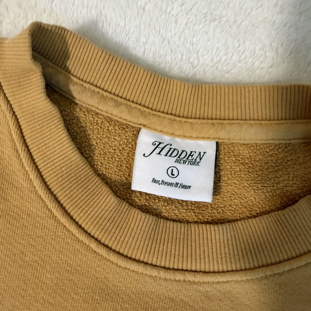 HIDDEN Hidden NY "Past, Present & Future" crewneck sweatshirt Size US L / EU 52-54 / 3 - 4 Thumbnail