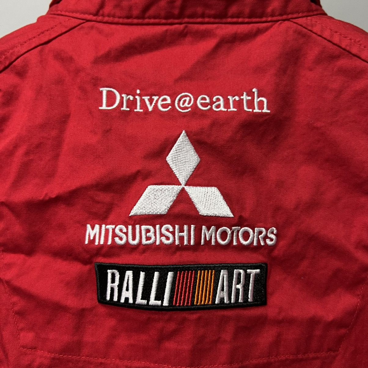 Japanese Brand Vintage Ralli Art Mitsubishi Motor Sports Shirt Button Up Size US M / EU 48-50 / 2 - 4 Thumbnail