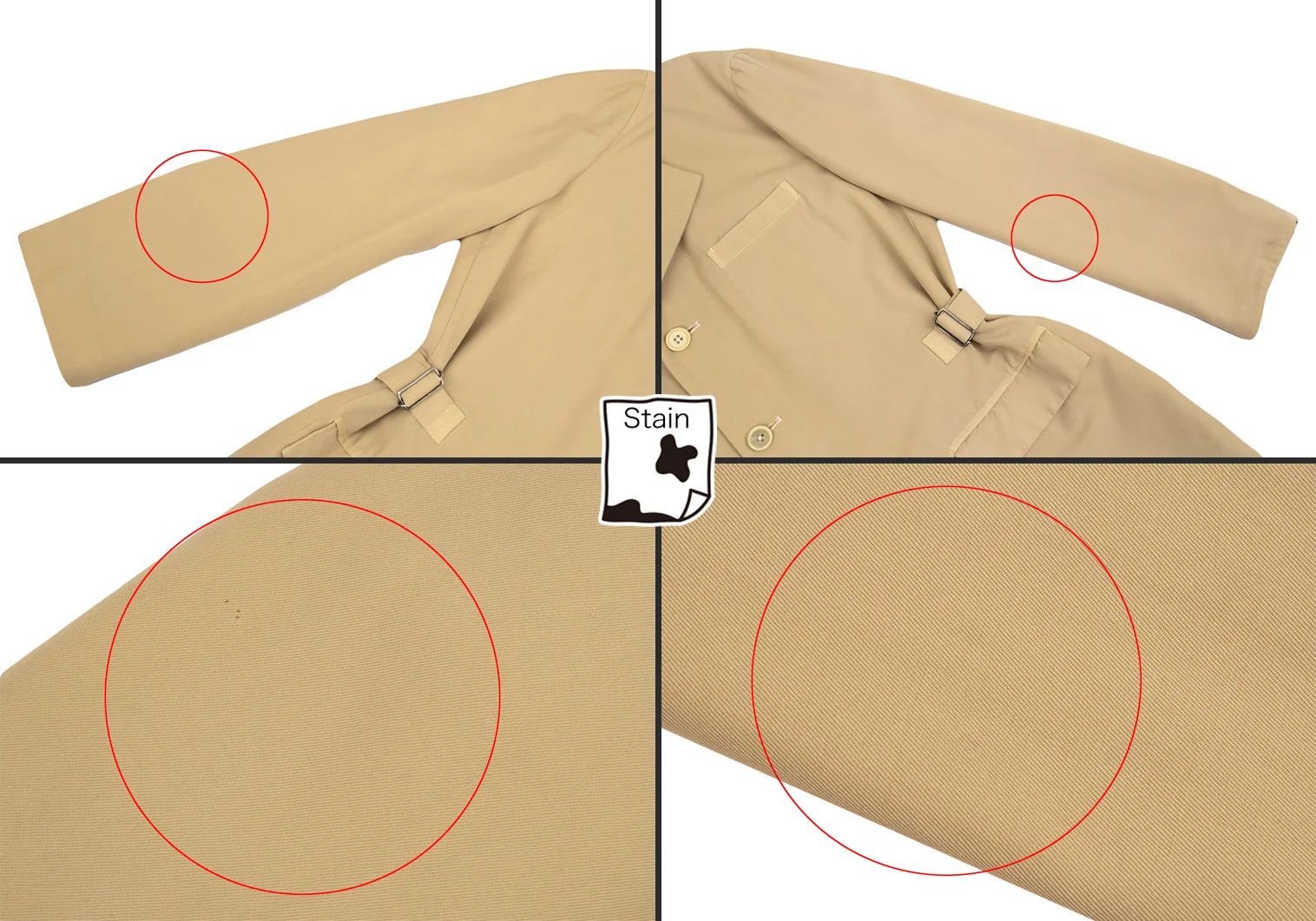 Yohji Yamamoto Yohji Yamamoto Beige No-Collar Wool Gabardine Jacket Size US M / EU 48-50 / 2 - 7 Thumbnail
