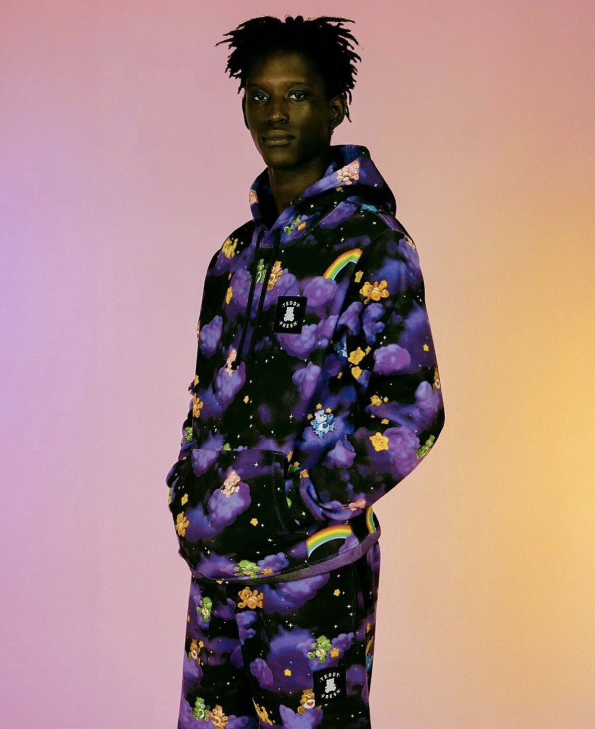 Teddy Fresh Teddy Fresh × Care Bears "Starry Bears" Sherpa Hoodie Size US L / EU 52-54 / 3 - 7 Thumbnail