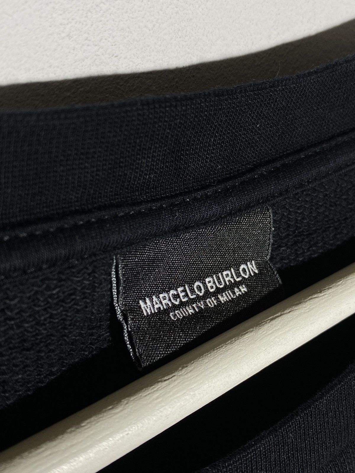 Marcelo Burlon Marcelo Burlon authentic black skull logo print sweatshirt Size US XL / EU 56 / 4 - 12 Thumbnail