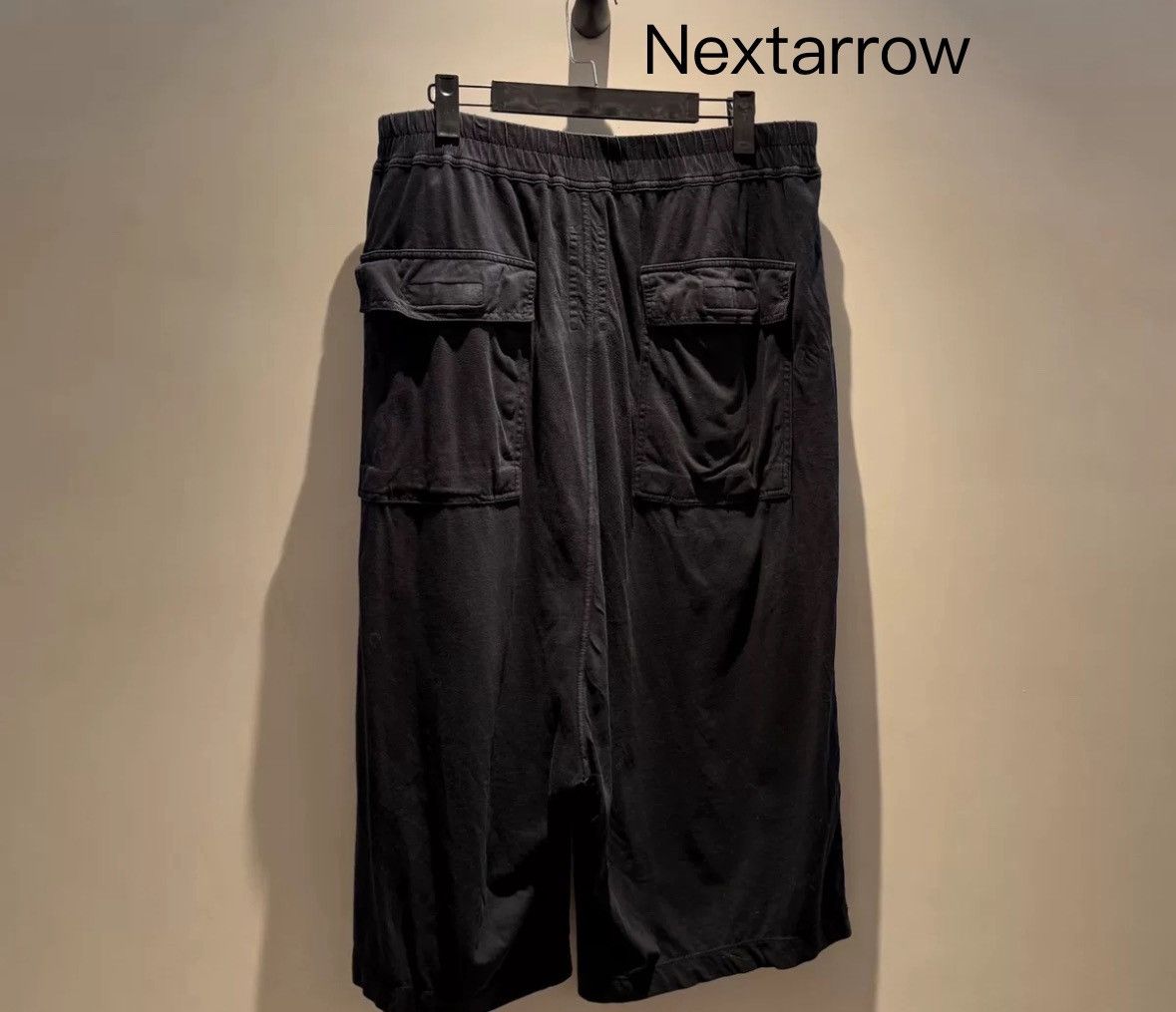 Rick Owens Rick owens classic non crotch base patch drawstring shorts Size US 36 / EU 52 - 2 Thumbnail