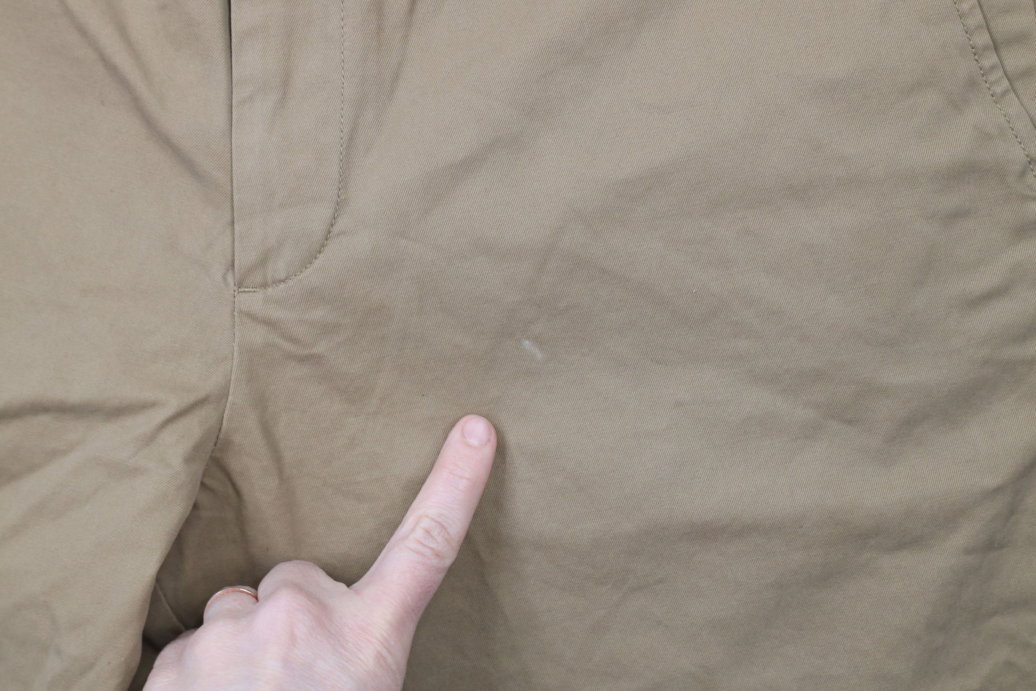 Banana Republic × Vintage New Banana Republic Relaxed Fit Wide Leg Chino Pants Brown Size US 35 - 5 Thumbnail