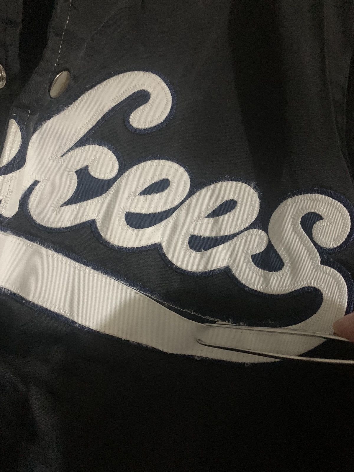 MLB × Majestic × New York Yankees 90s Vintage Majestic MLB New York Yankees Bomber Jacket Size US S / EU 44-46 / 1 - 7 Thumbnail