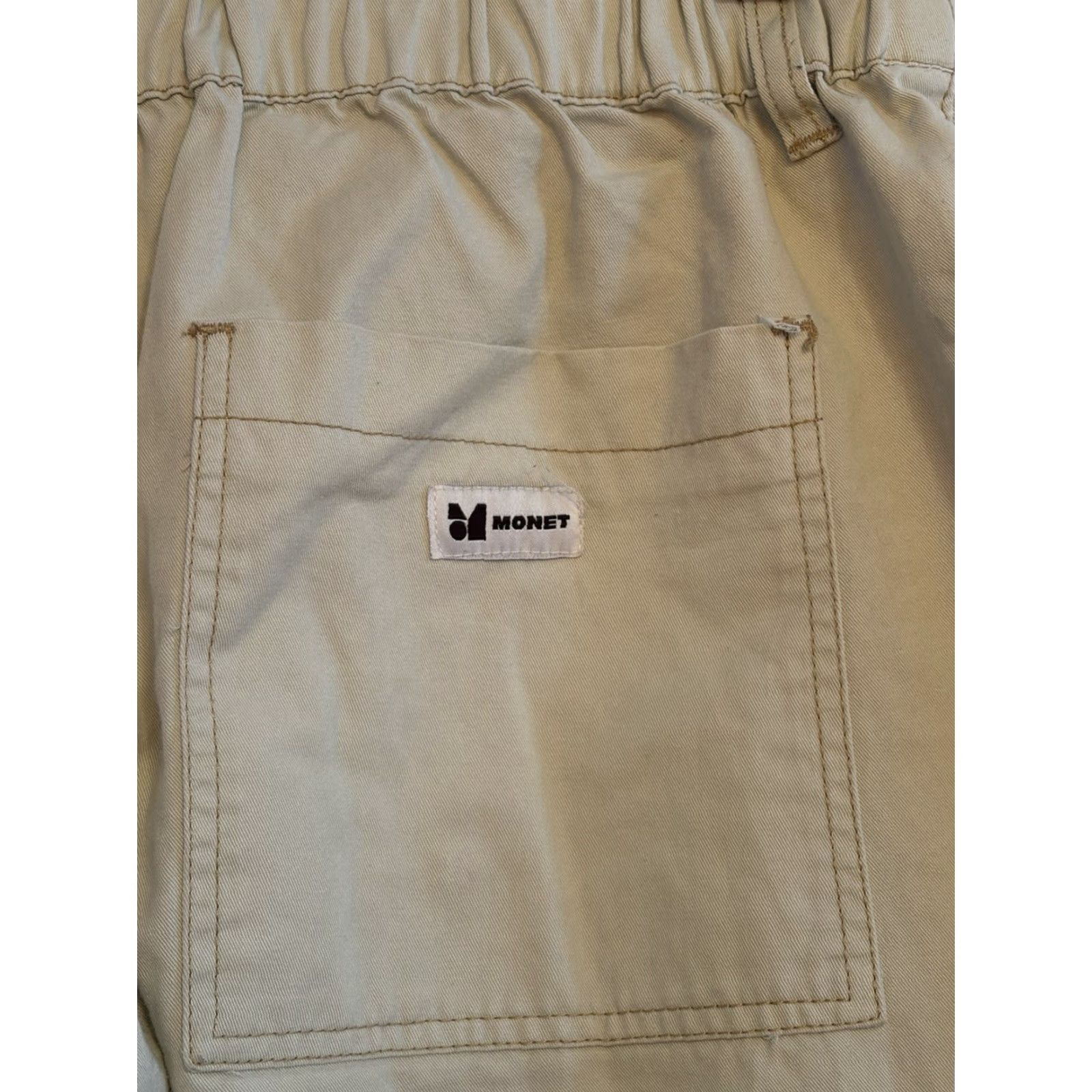 Vintage Monet Othello Pants Cargo Drawstring Beige Mens Small Street Style Cargo Pants Mens Beige Monet Otheboards? Size US 29 - 5 Thumbnail