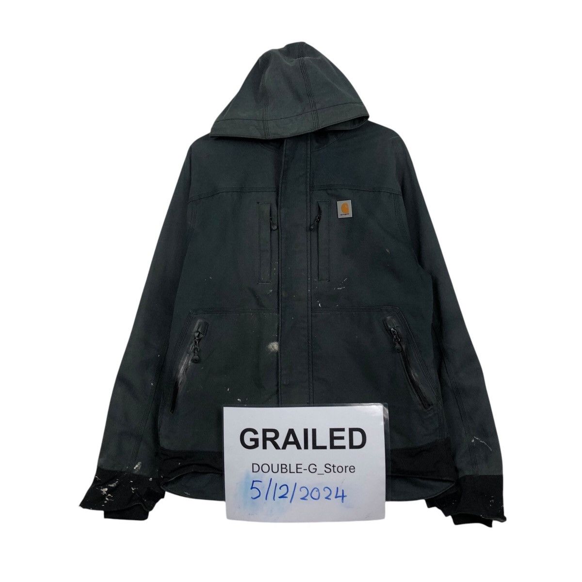 Carhartt 📌Vintage Chore Worker Jacket Carhartt Zipper Detroit Size US M / EU 48-50 / 2 - 1 Thumbnail