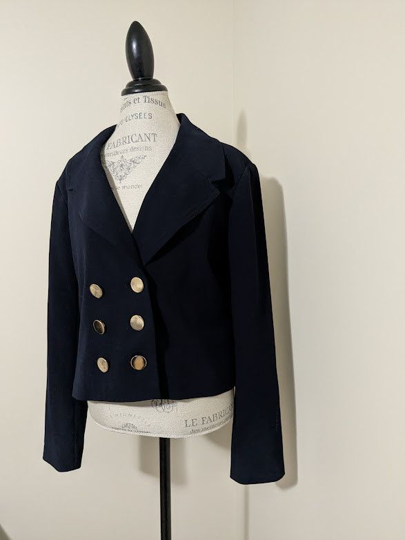 Other A New Day women's double breasted navy blue blazer Size XXL / US 16-18 / IT 52-54 - 3 Thumbnail