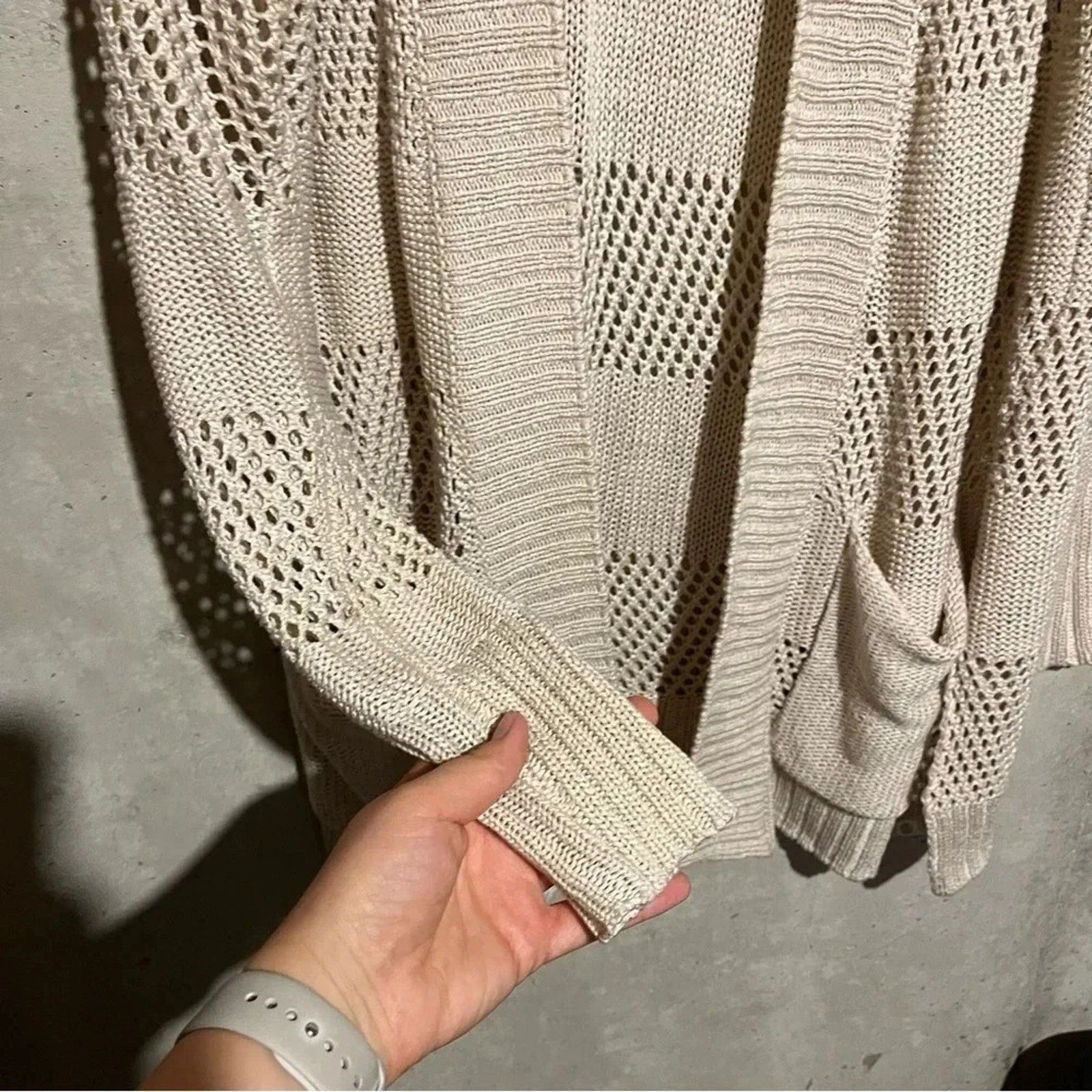 Element Element Skateboarding Long Cardigan Sweater Sz Large Crochet Size L / US 10 / IT 46 - 4 Thumbnail