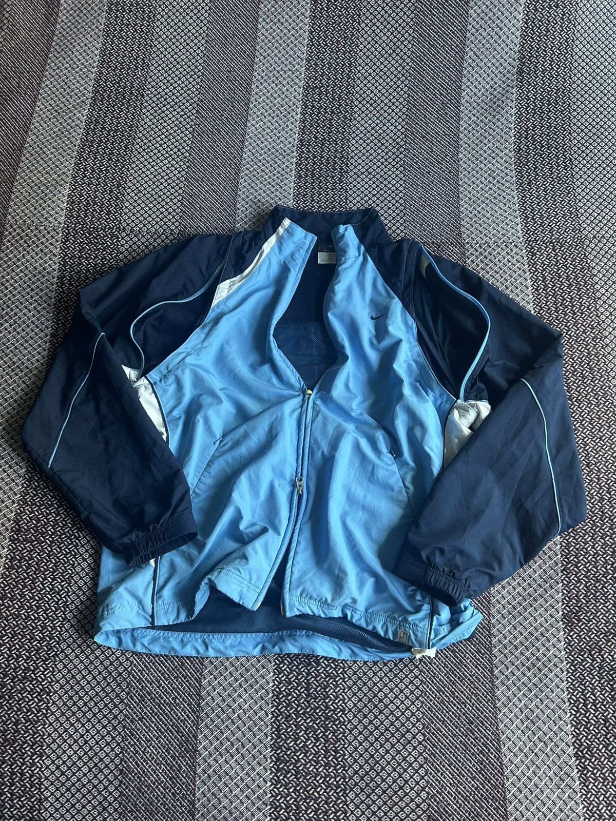 Nike Vintage Nike 2 in 1 Jacket & Vest Drill Style Streetwear L Size US L / EU 52-54 / 3 - 15 Thumbnail