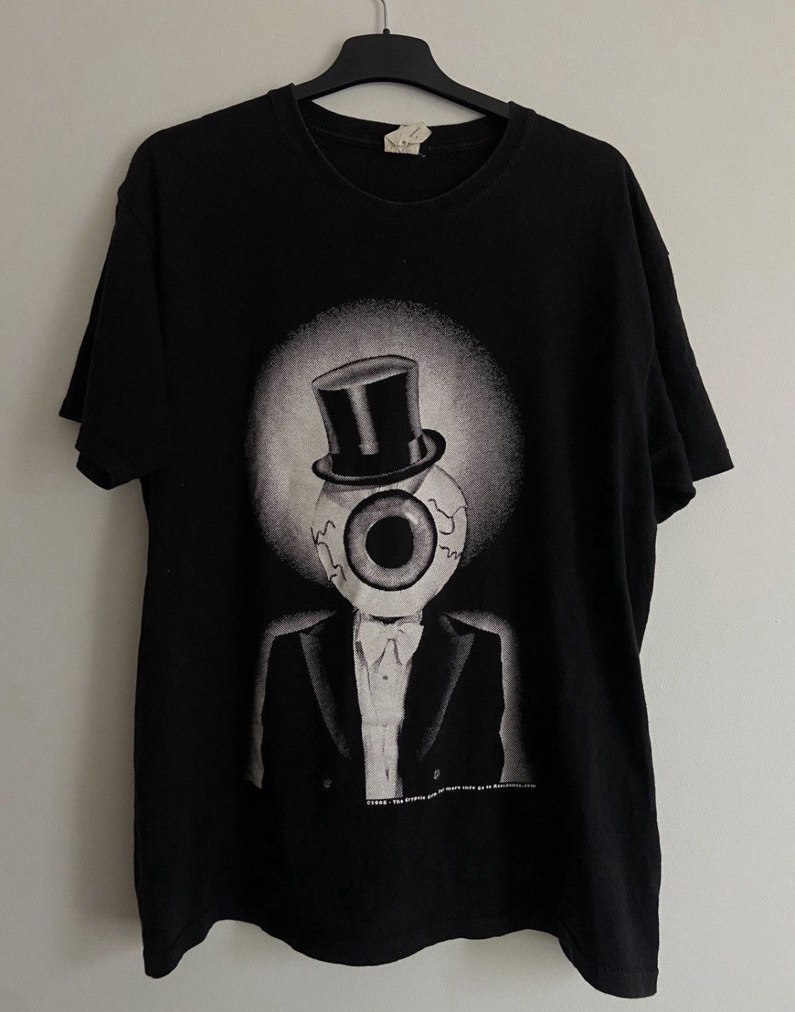 The Residents Rock Band Tee 2008 00s merch rare usa Tour y2k