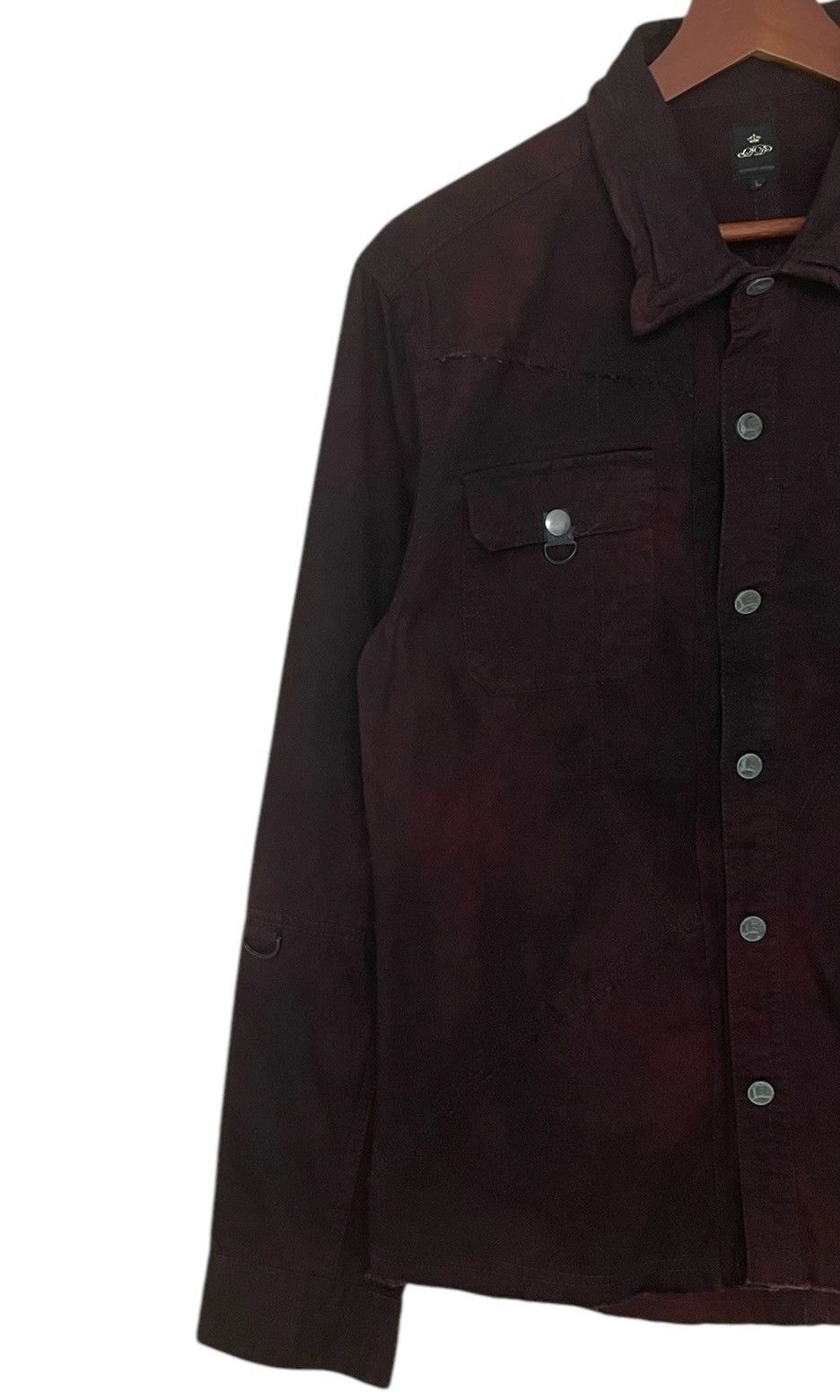 Japanese Brand × semanticdesign Vintage Japanese Brand Semantic Design Tactical Shirt 2000s Size US L / EU 52-54 / 3 - 3 Thumbnail