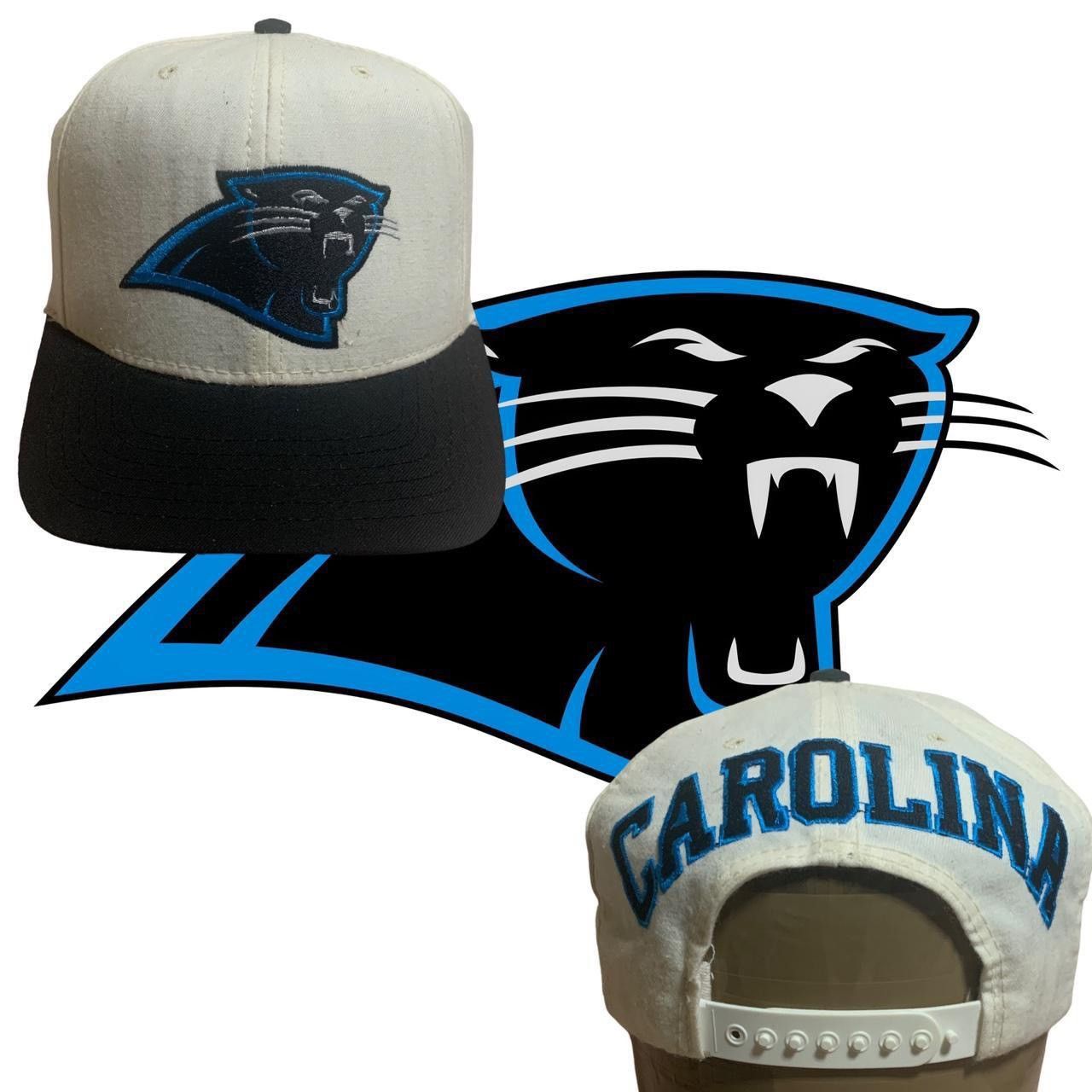 image of Carolina Panthers Blockhead American Needle Snapback Vintage, Men's