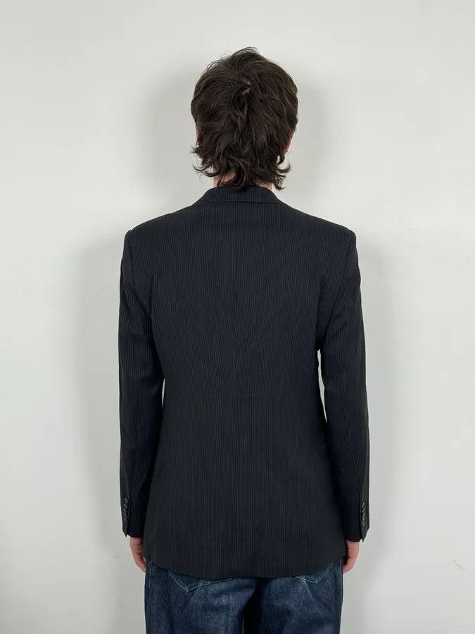 Emporio Armani SS2005 Emporio Armani Striped Navy Classy Blazer Size 42R - 3 Thumbnail