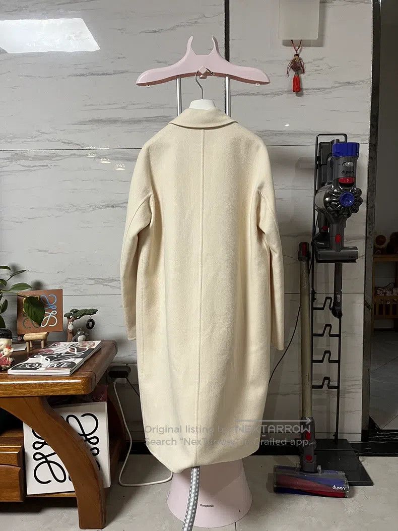 Loewe Loewe Beige Cashmere and Wool Coat, 90% Wool 10% Cashmere Size XS / US 0-2 / IT 36-38 - 2 Thumbnail