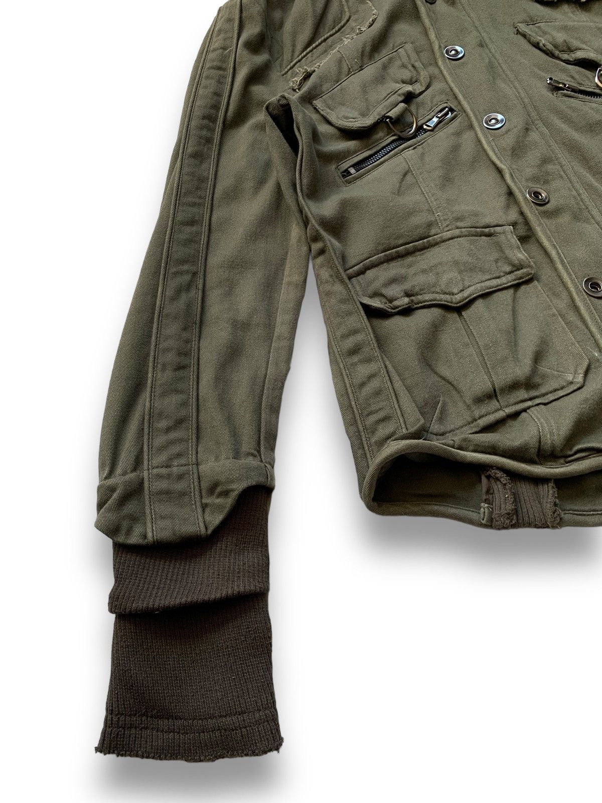 If Six Was Nine Jack Rose Luv Maison Mulitpockets Hooded Bondage Punk Jacket Size US S / EU 44-46 / 1 - 13 Thumbnail