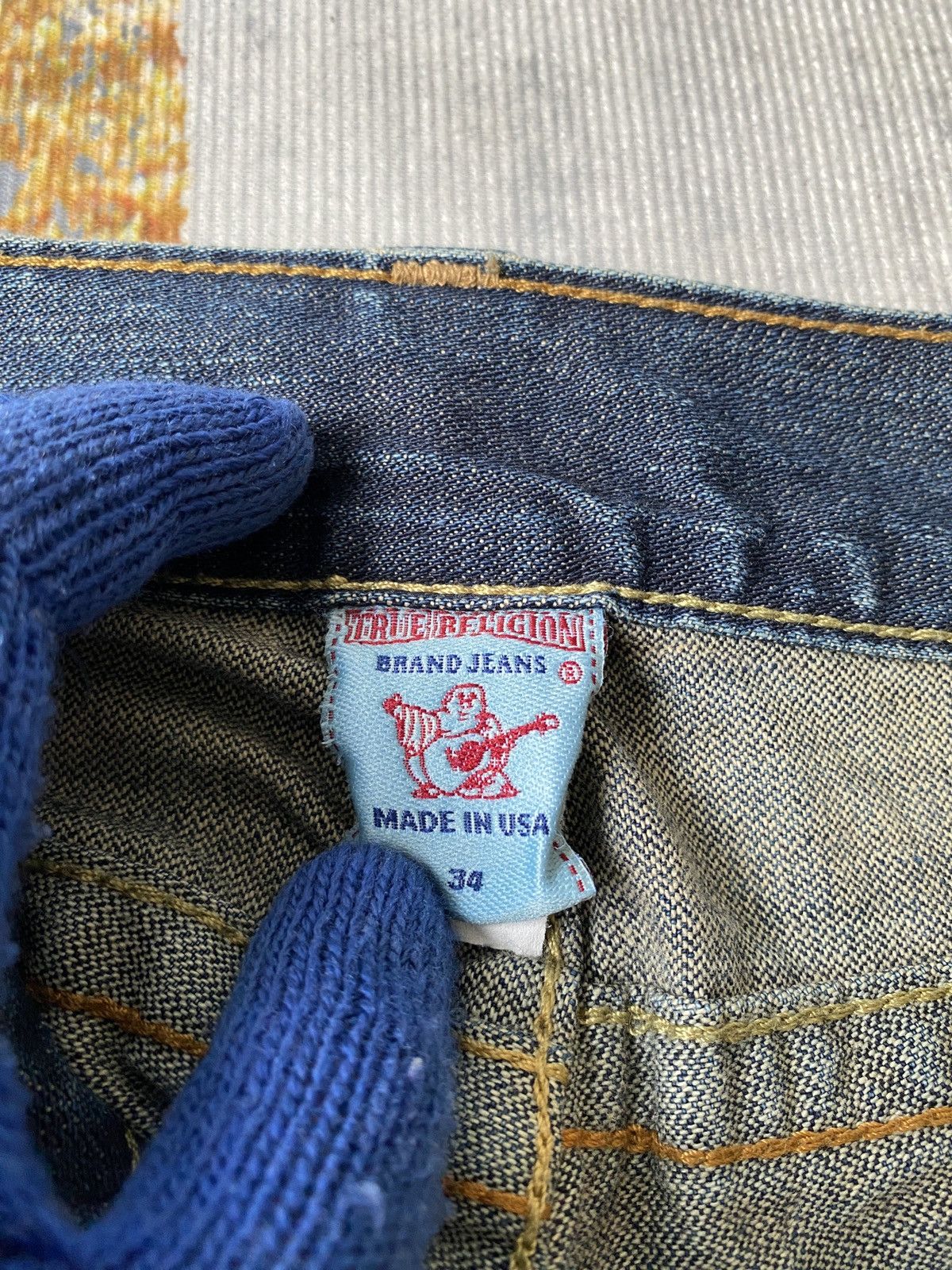 Tornado Mart × True Religion True Religion Billy Revolution 1st Edition Flare Denim Size US 34 / EU 50 - 19 Thumbnail