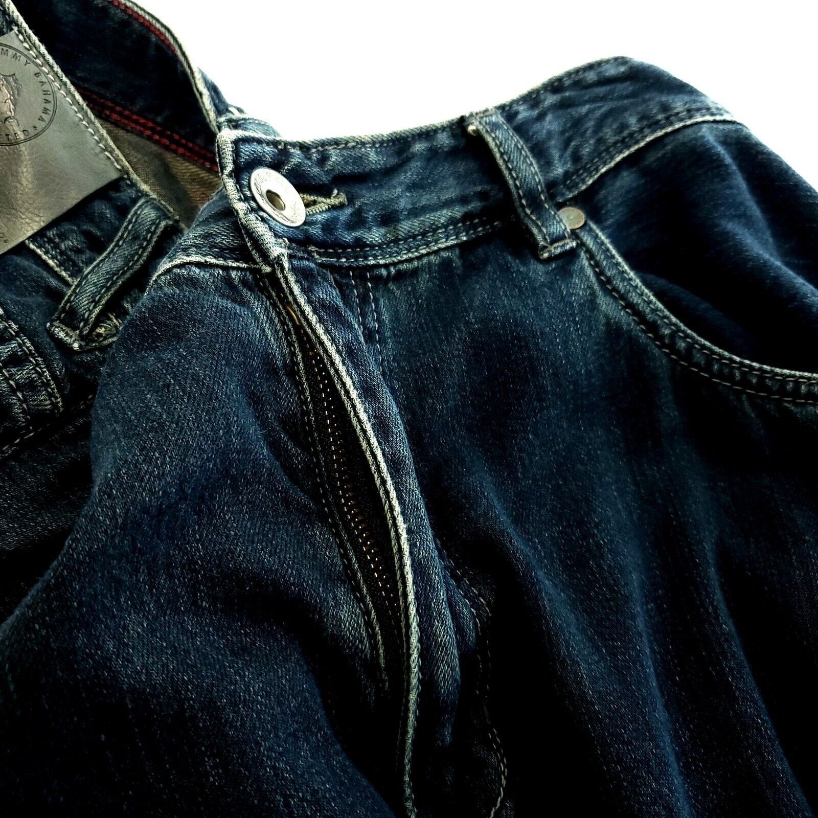 Tommy Bahama Tommy Bahama Cayman Island Reserve Relaxed Blue Denim Jeans Size US 42 / EU 58 - 7 Thumbnail