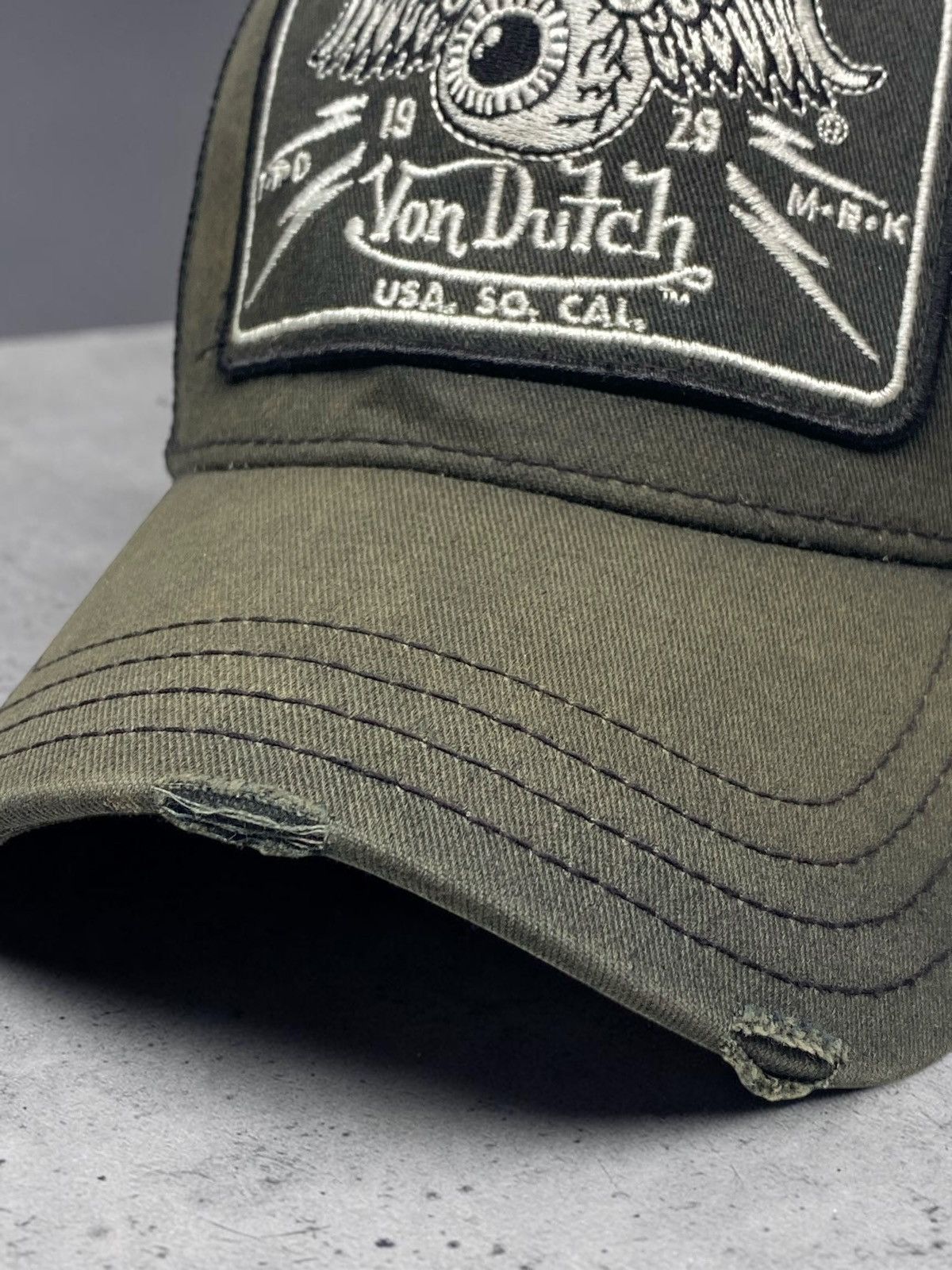 Von Dutch Von Dutch cap Y2k Trucker Hat Size ONE SIZE - 6 Thumbnail