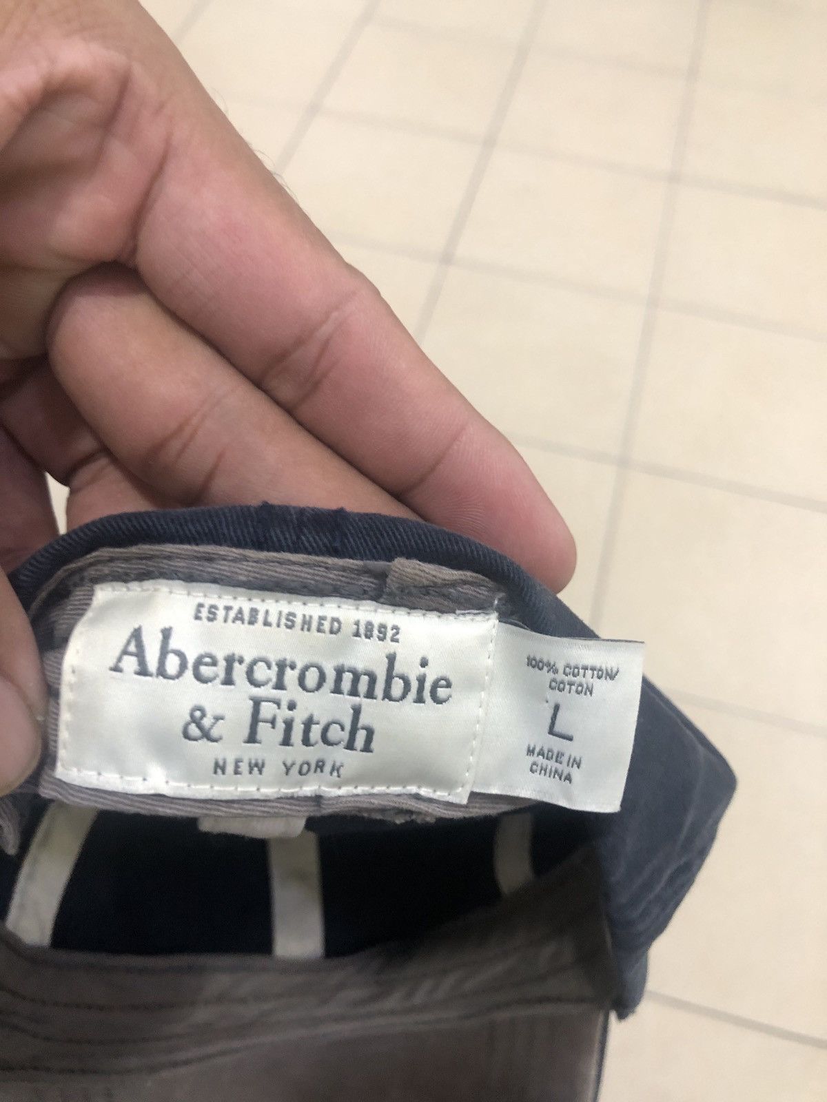Abercrombie & Fitch Abercrombie and Fitch AF Distressed Full Cap Hat Size ONE SIZE - 9 Thumbnail