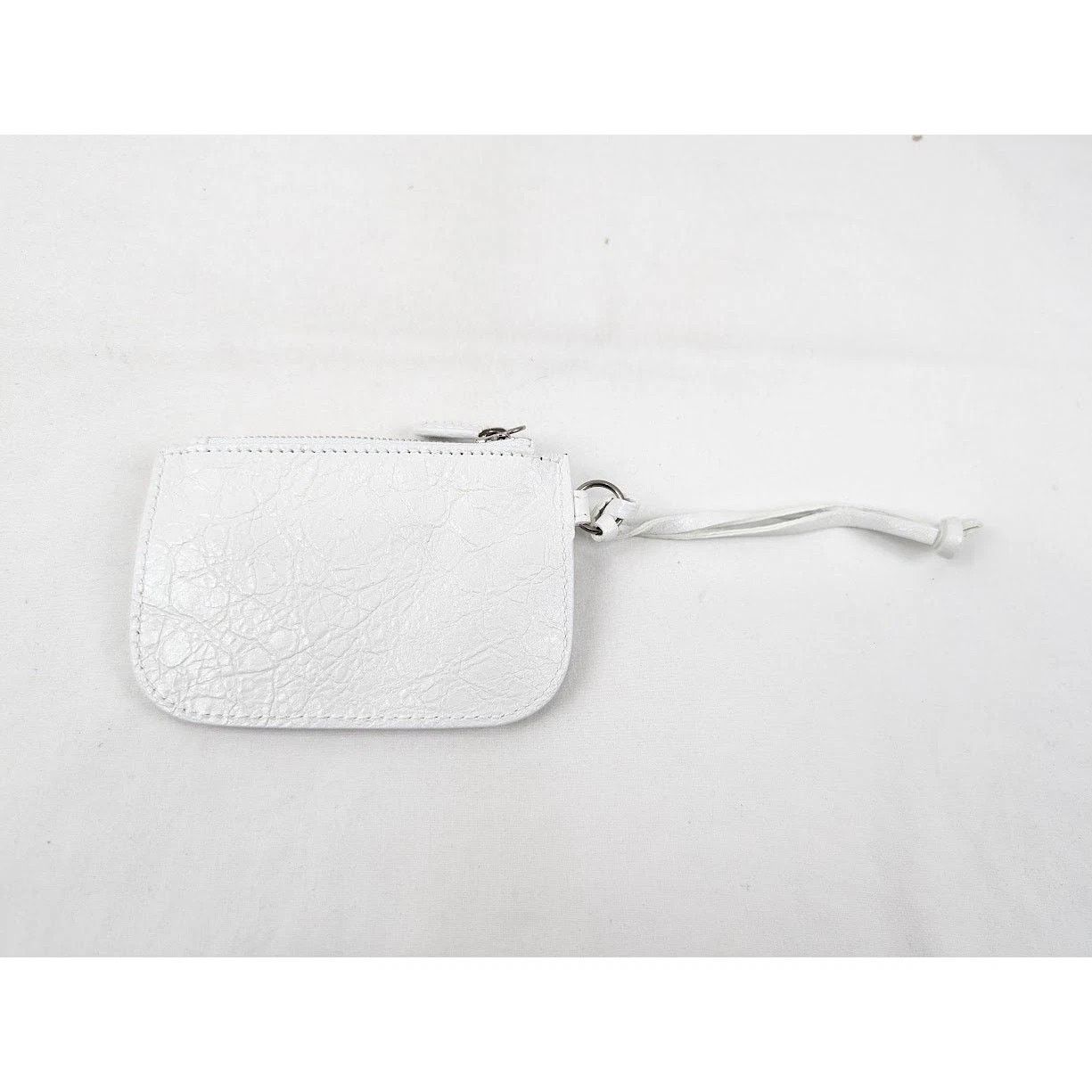 Balenciaga o1rshd1 Size: OS / Le Cagole Coin Purse in Optic White Size ONE SIZE - 4 Thumbnail