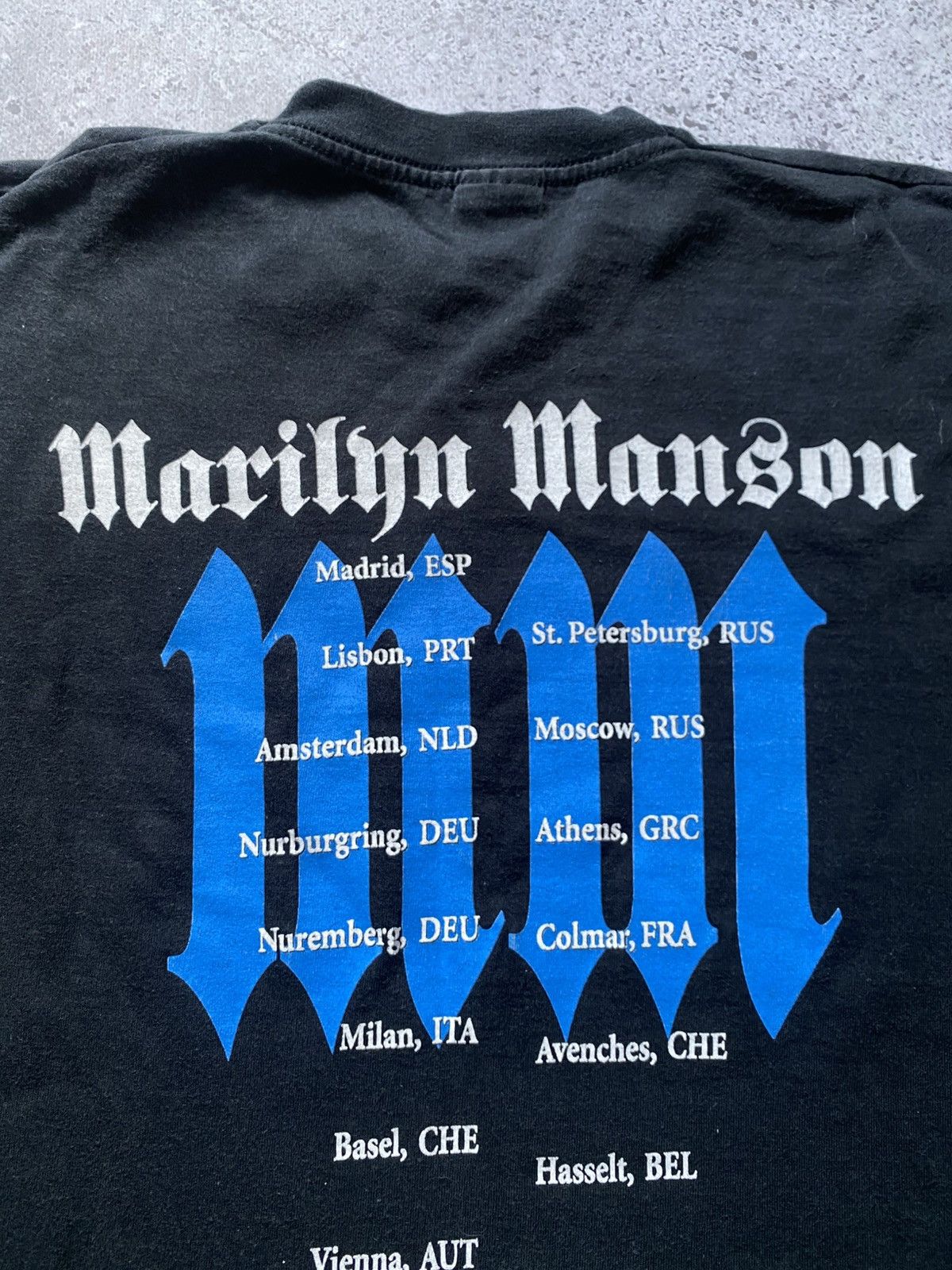 Vintage 2004 Marilyn Manson Against All Gods Tour T-Shirt