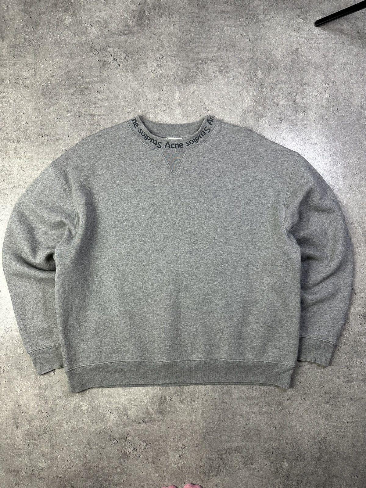 Acne studios flogho crew sweat clearance
