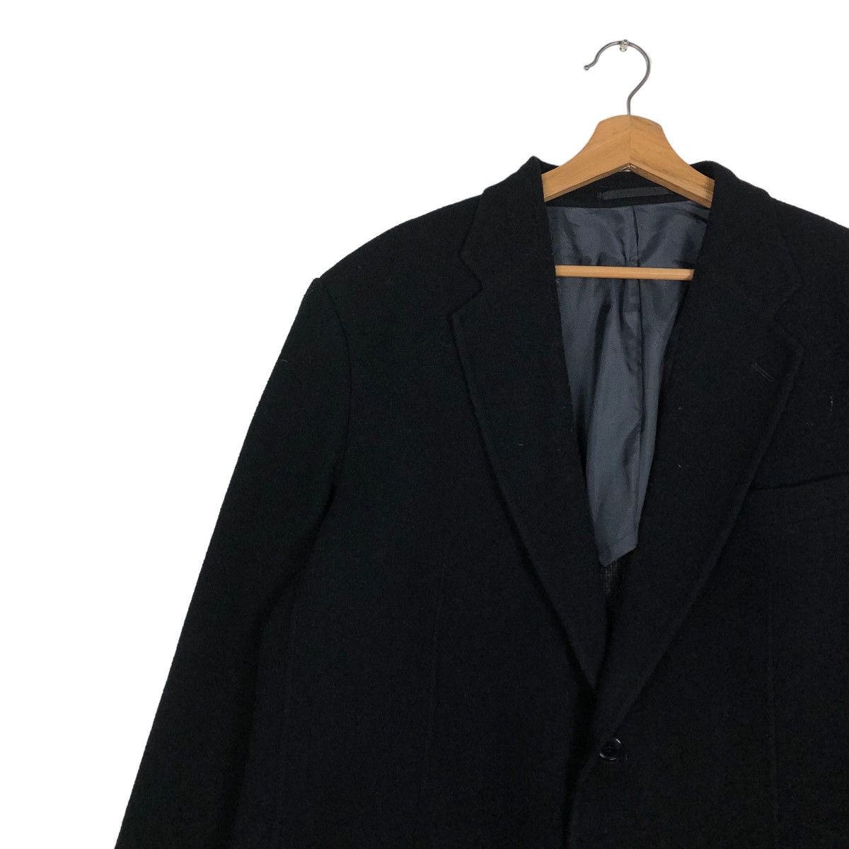 Japanese Brand 🔥Vintage Wool Chore Jacket Lanvin Classique Double Breast Size US M / EU 48-50 / 2 - 7 Thumbnail