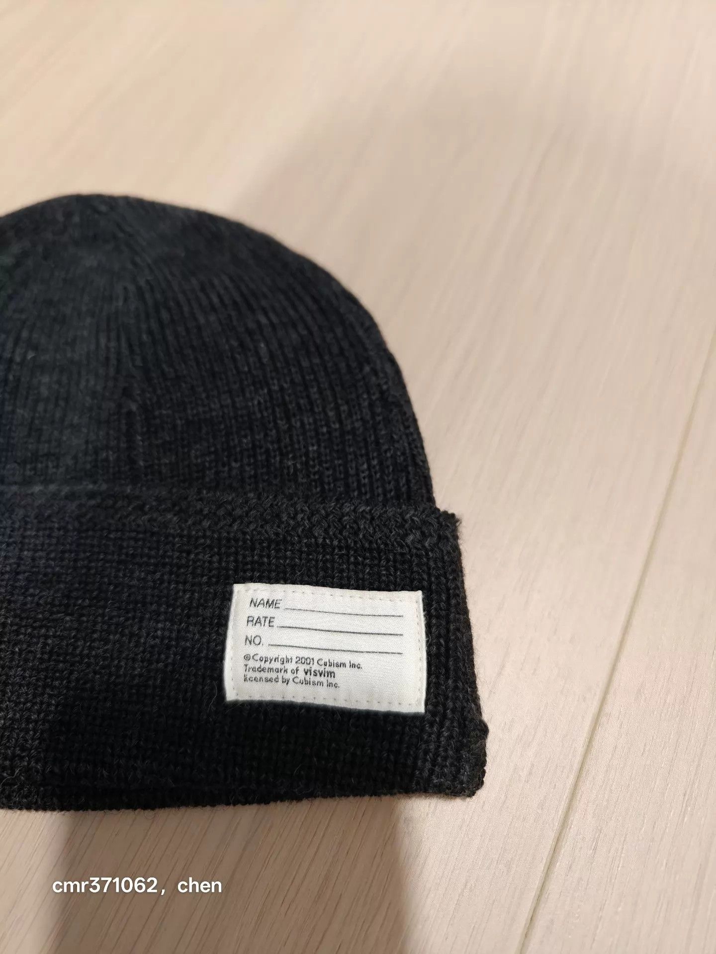 Visvim VISVIM 22AW WATCH CAP charcoal freesize wool-linen Size ONE SIZE - 3 Thumbnail