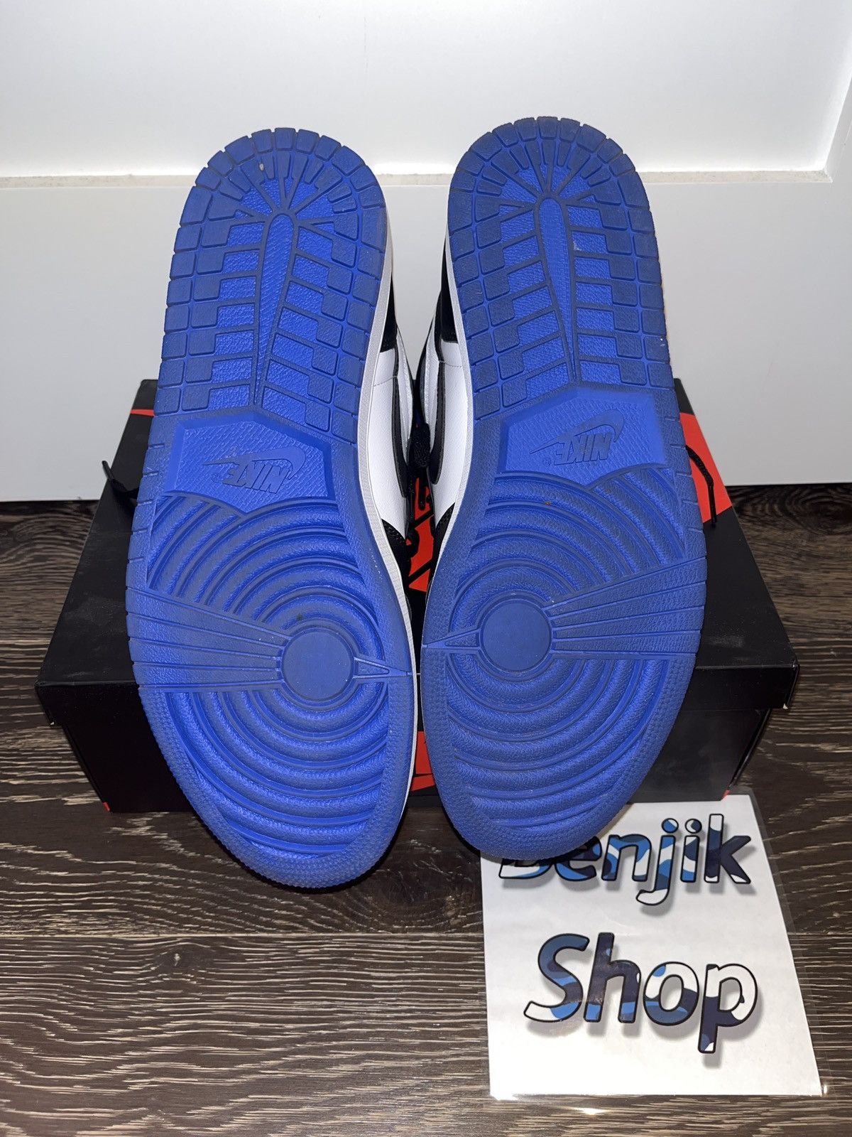 Jordan Brand Jordan 1 Retro High Royal Toe Size US 12 / EU 45 - 6 Thumbnail