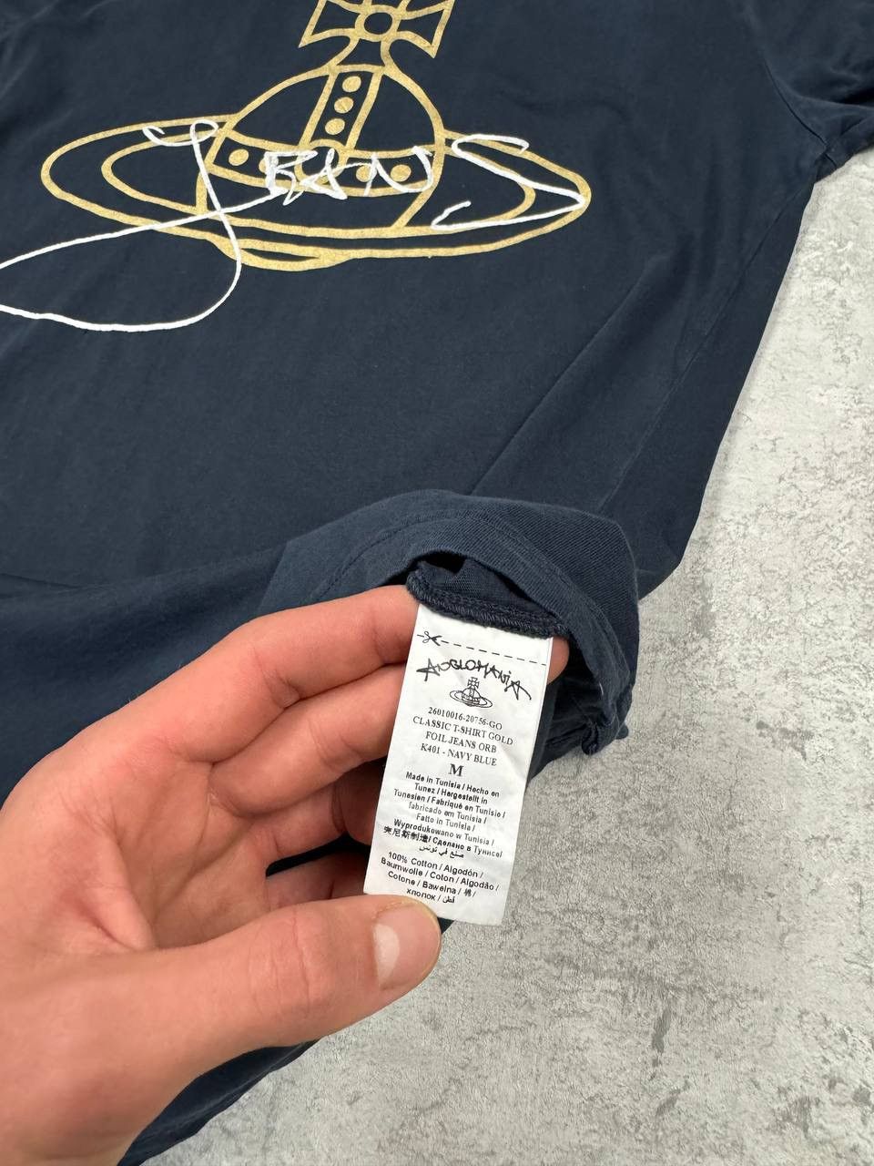 Vivienne Westwood Vivienne Westwood T-Shirt Big Logo Size M Size US M / EU 48-50 / 2 - 9 Thumbnail