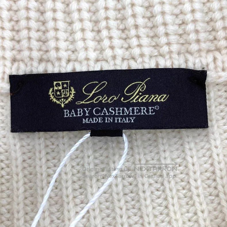 Loro Piana Loro Piana Beige, goat cashmere turn-down collar double-br Size XS / US 0-2 / IT 36-38 - 5 Thumbnail