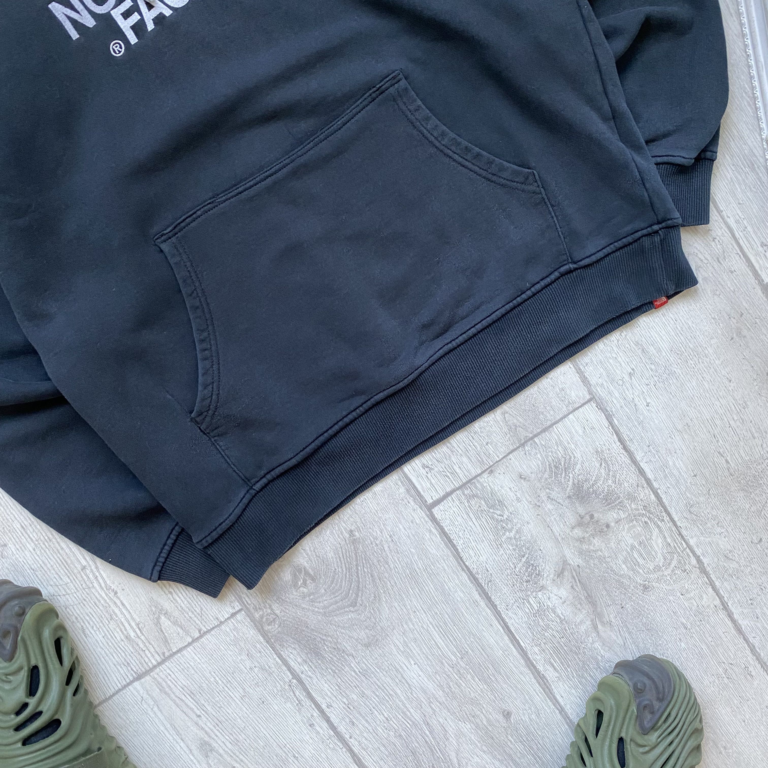 The North Face 🏕️ Vintage The North Face Hoodie TNF Trashed distressed Size US XL / EU 56 / 4 - 2 Thumbnail