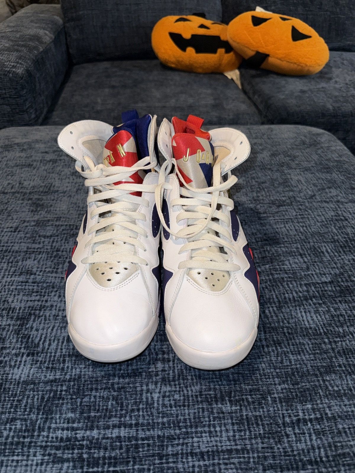 Jordan Brand 2016 Air Jordan 7 Retro Olympics Size US 12 / EU 45 - 2 Thumbnail